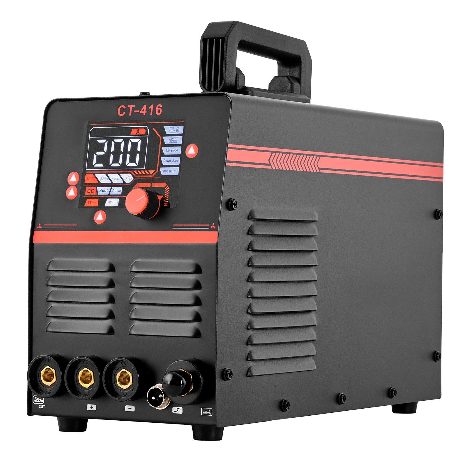 3-in-1 Plasmaschneider Mit Wig/mma-schweißgerät – 50 A Schneidleistung & 200 A Schweißleistung, Digitale Led-anzeige, 2t/4t/pa/pt-funktionen, Für Heim Und Werkstatt, 220 V
