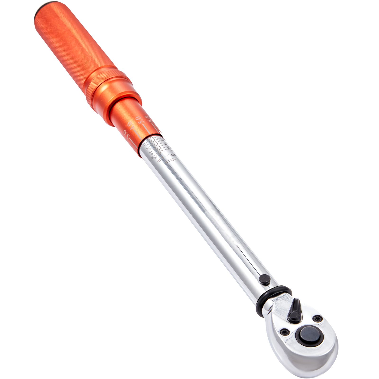 Drehmomentschlüssel Mit Ratsche, 13 Mm, 10-150 Ft.lb / 14-204 Nm, Bidirektionale Einstellung, Doppelte Mechanische Skala, Mit Adaptern Und Verlängerung.