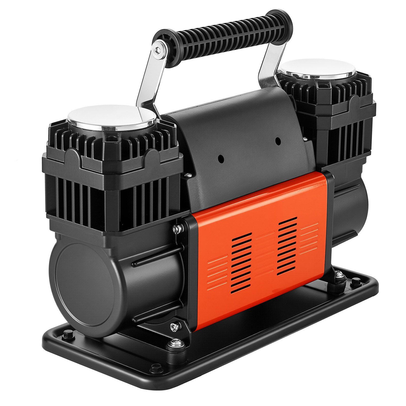 Zweizylinder-luftkompressor, 300 L/min, 12 V 150 Psi Tragbarer Aufblaser, Digitales Manometer Und Adapter Für Lkw, Pkw, Suv, 4x4 Und Wohnmobil.