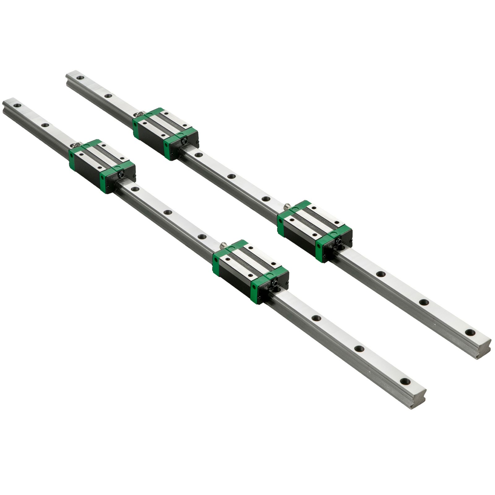 3-teilige Linearführung 2-167,6 Cm Mit 4 Lagerblöcken Hsr20, Gleitsatz Für Cnc-maschinen, Fräsmaschinen, Drehmaschinen, Xyz-achsen