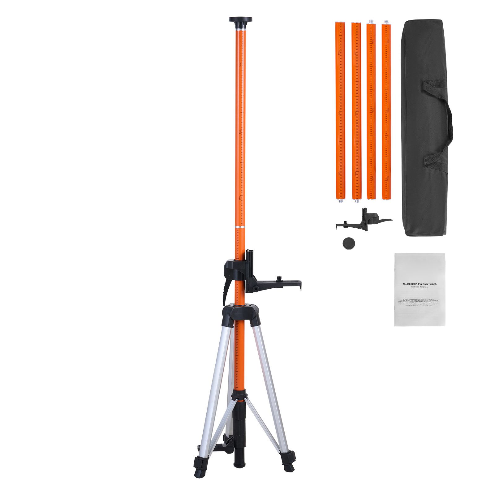 Laser-nivellier-stativ, Höhenverstellbar 1040-3400 Mm, Gewinde 10,2 Cm-20 Und 20,3 Cm-11.