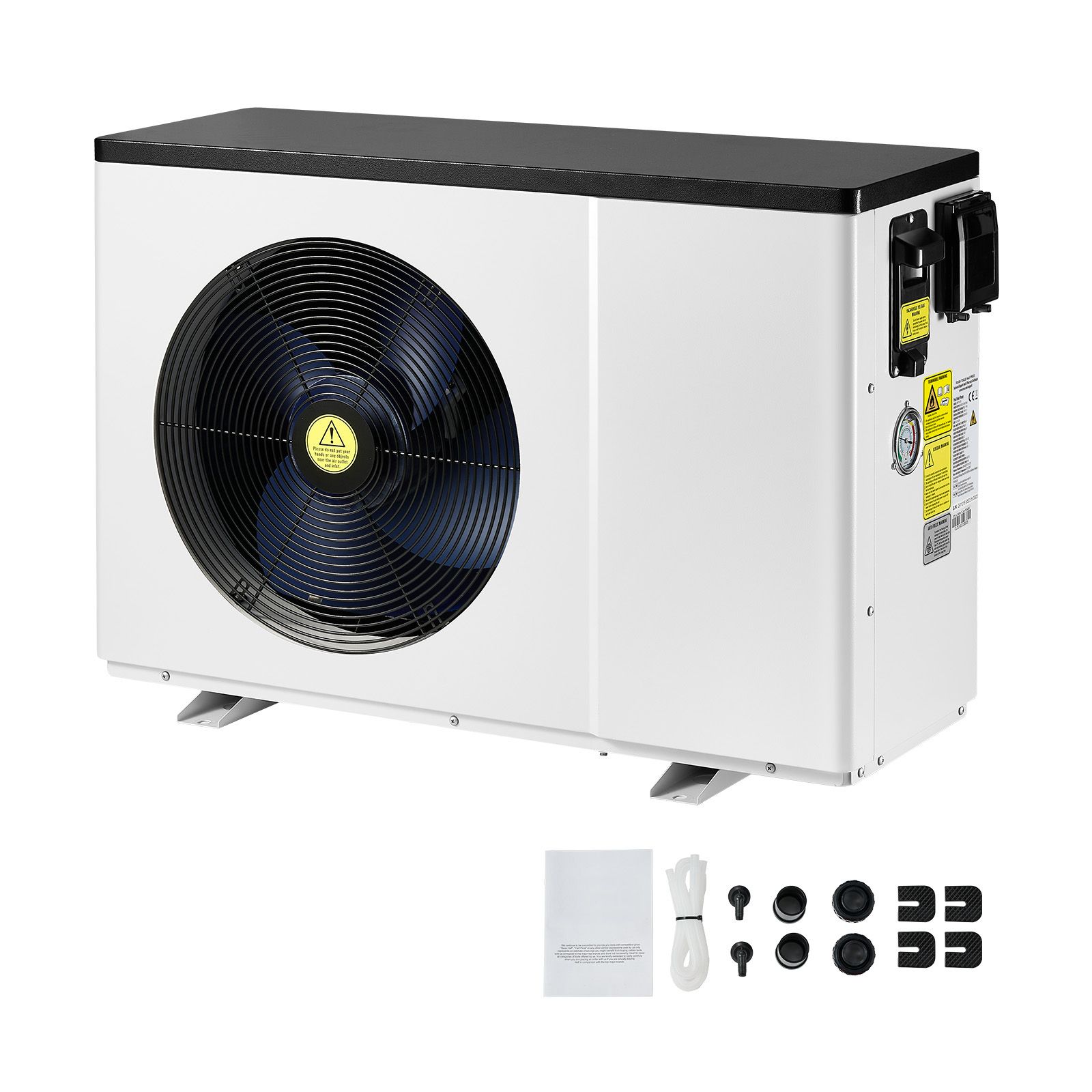 Pool-wärmepumpe, Leistung 1,48-7,11 Kw, Energiesparende Variable Frequenz, Für Aufstellpools 15-30 M³, Heizt Und Kühlt Wasser, Ac220-240v 50hz.