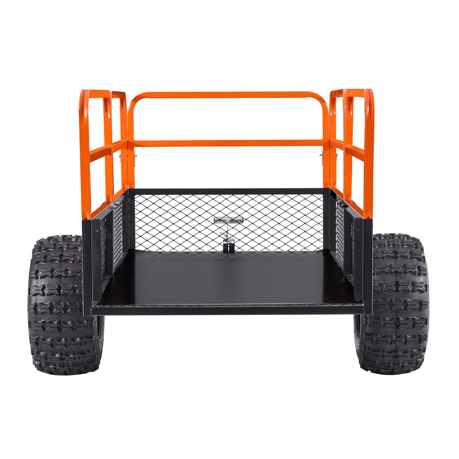 Nutzbarer Gartenanhänger, 28 Kubikfuß Und 800 Kg, Für Atv/utv, Stahlkippvorrichtung, Abnehmbare Rückwand, Robust Für Rasenmäher Und Grünschnitt.