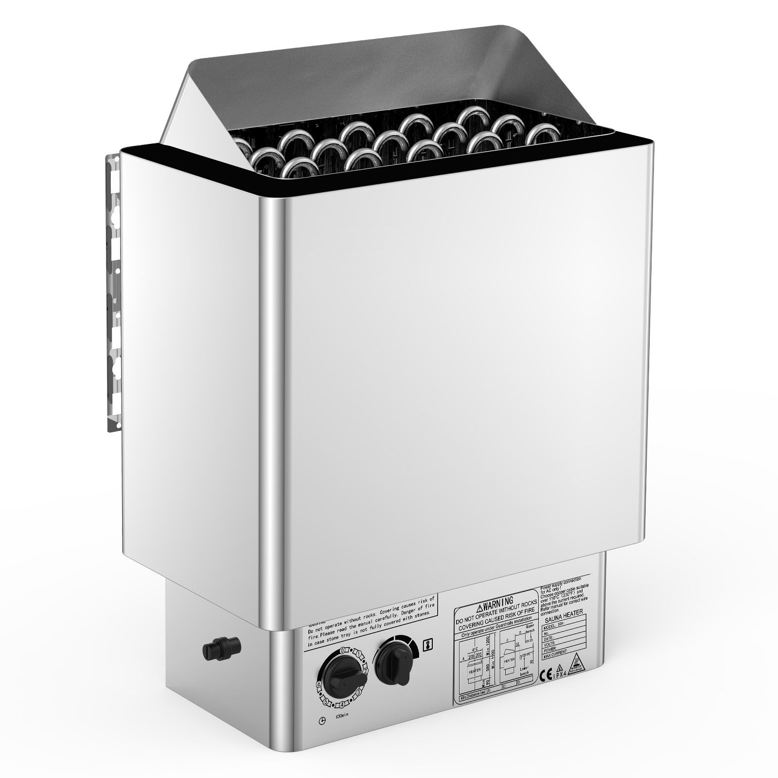 Kw Elektrische Sauna, 380 V-415 V, Edelstahl, Mit Integrierter Steuereinheit, Für Nass- Und Trockensauna.