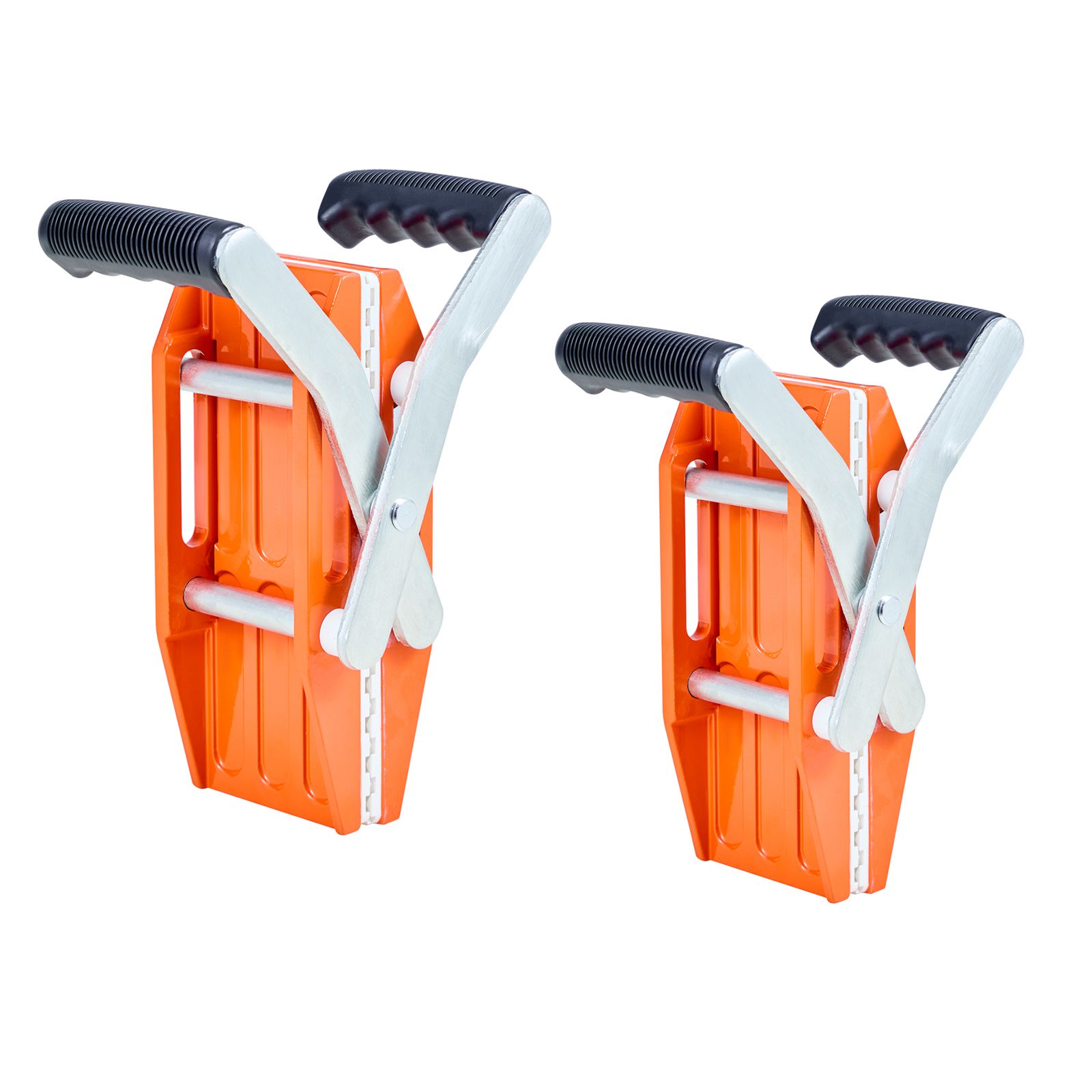 Doppelhebeklemme Für Stein, Tragfähigkeit 299 Kg, 2er-set, Mit Gummibeschichtung (0-60 Mm), Für Den Harten Einsatz An Platten, Glas Und Granit.