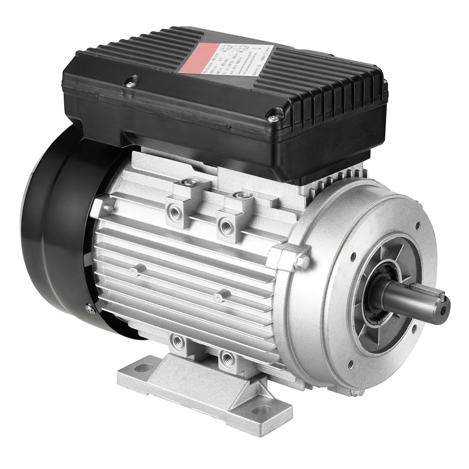 0,75 Kw Elektromotor, 1400 U/min, Wechselstrom 220–240 V, 5,45 A, Baugröße 80 B34, 19 Mm Keilwelle, Drehrichtung Im Uhrzeigersinn/gegen Den Uhrzeigersinn, Für Kompressoren Und Landmaschinen