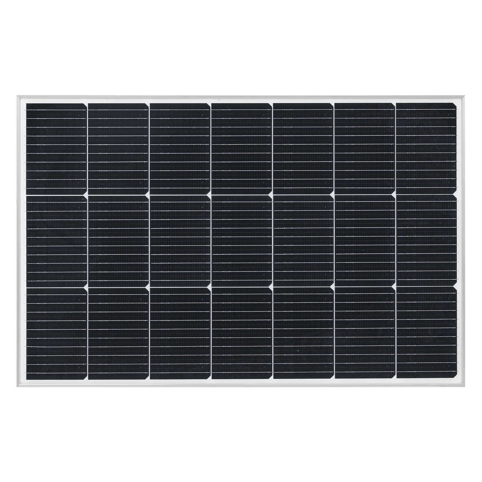 100-w-monokristallines Solarmodul, Hoher Wirkungsgrad Von 23 %, Robuster Aluminiumrahmen, Schutzart Ip65, Stabile Mc4-ausgangsleistung, Für Wohnwagen, Boote, Wohnmobile, Flachdächer Und Netzunabhängig