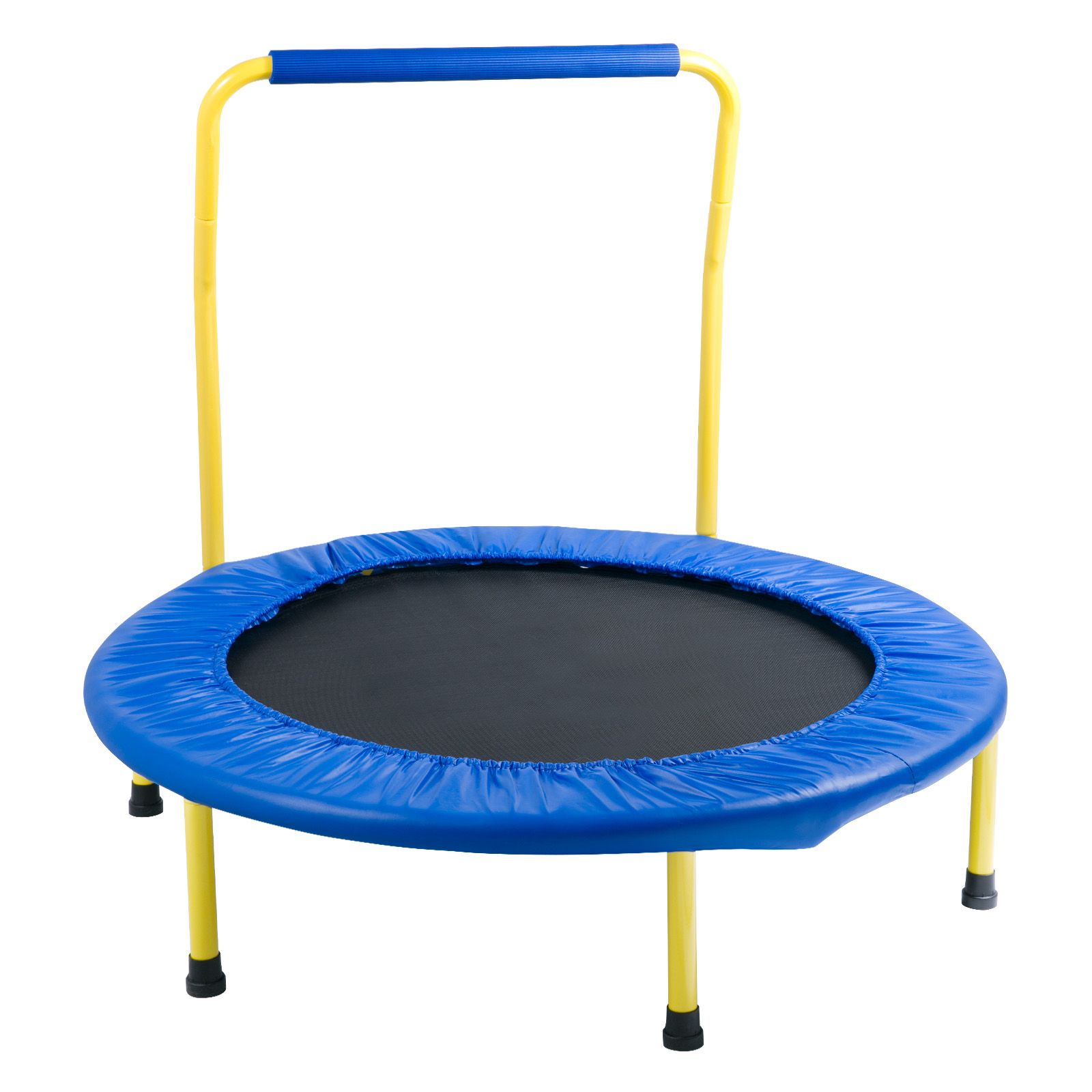 Kindertrampolin, 91,4 Cm, Faltbar Mit Schaumstoffgriff, Für Drinnen Und Draußen Geeignet, Für Kleinkinder Ab 3 Jahren, Tolles Geburtstagsgeschenk