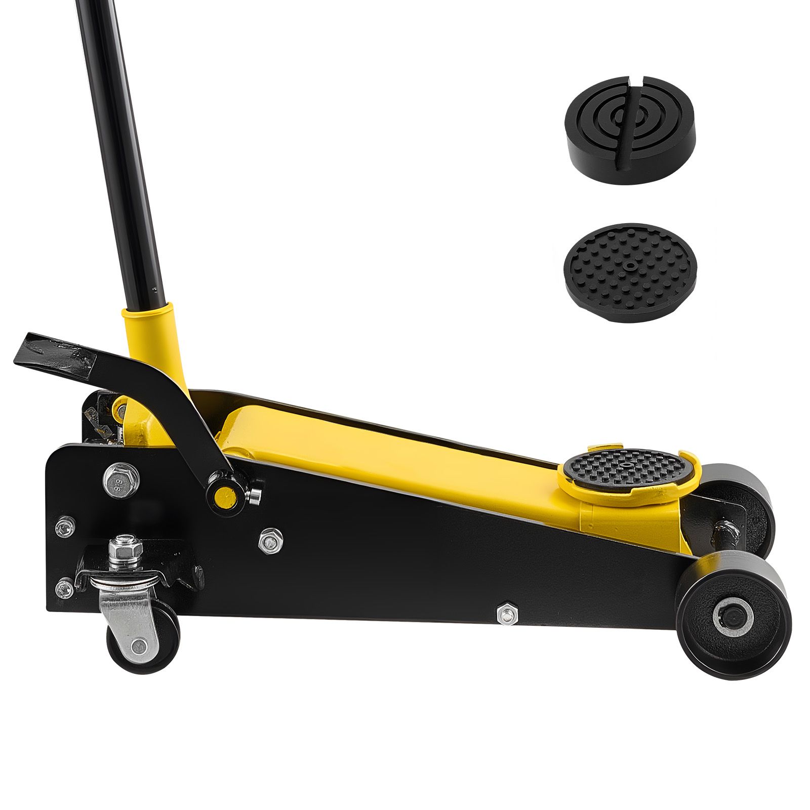 3-tonnen-hydraulikheber, Flache Bauweise, Schnellkolbenpumpe, Fußpedal, Hubhöhe 130-500 Mm, Für Pkw, Suvs Und Pickups.