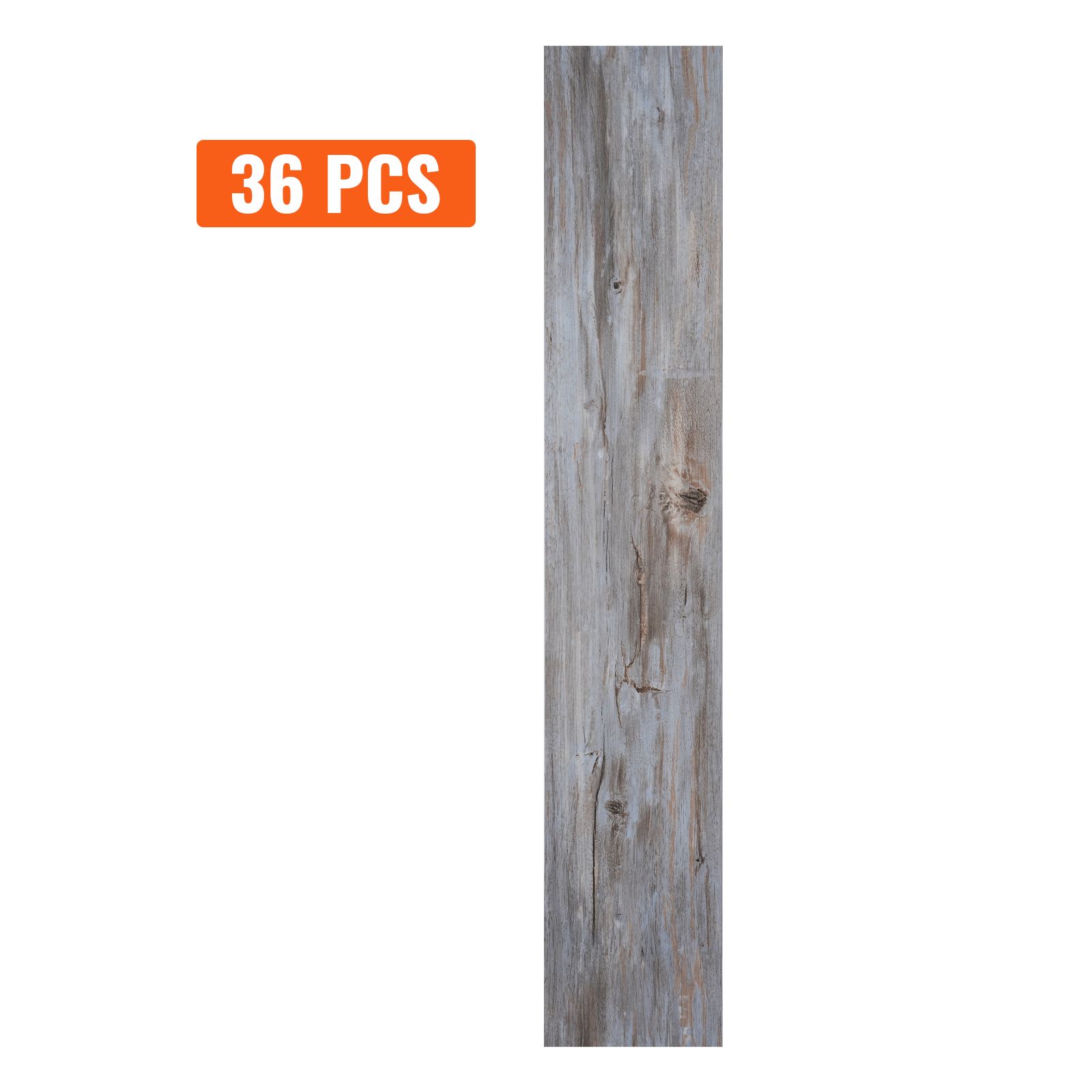 Selbstklebender Vinylboden, 36 X 6 Zoll, 36 Stück, 0,62 Mm Dick, Vintage-holzoptik, Einfach Zu Verlegen, Für Küche, Esszimmer, Schlafzimmer Und Badezimmer.