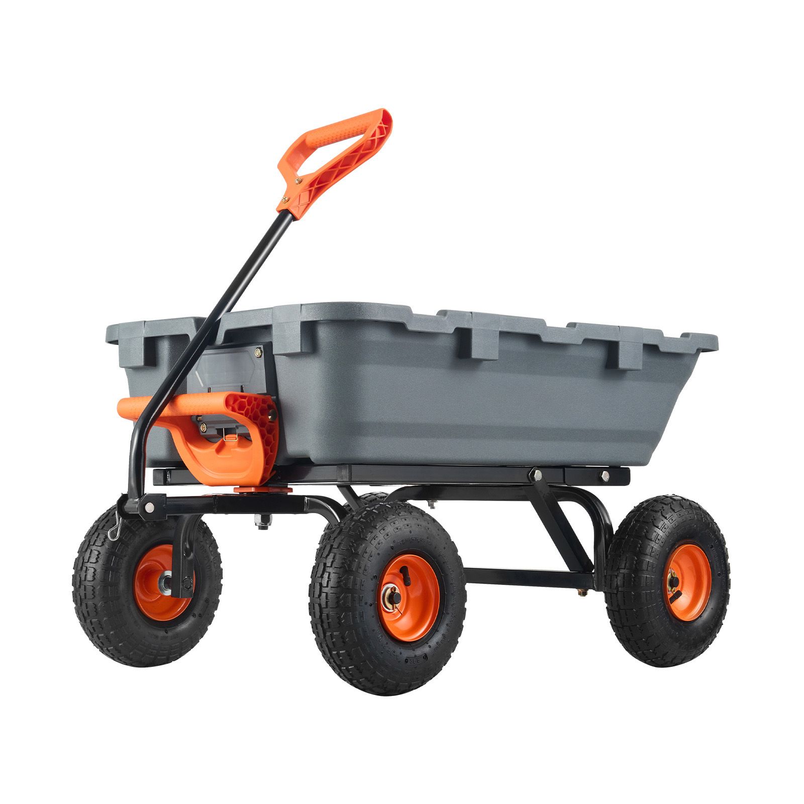 Gartenwagen Aus Polyethylen, 800 Lbs/363,6 Kg, 10" (25,4 Cm) Reifen Für Anhänger Und Außeneinsatz