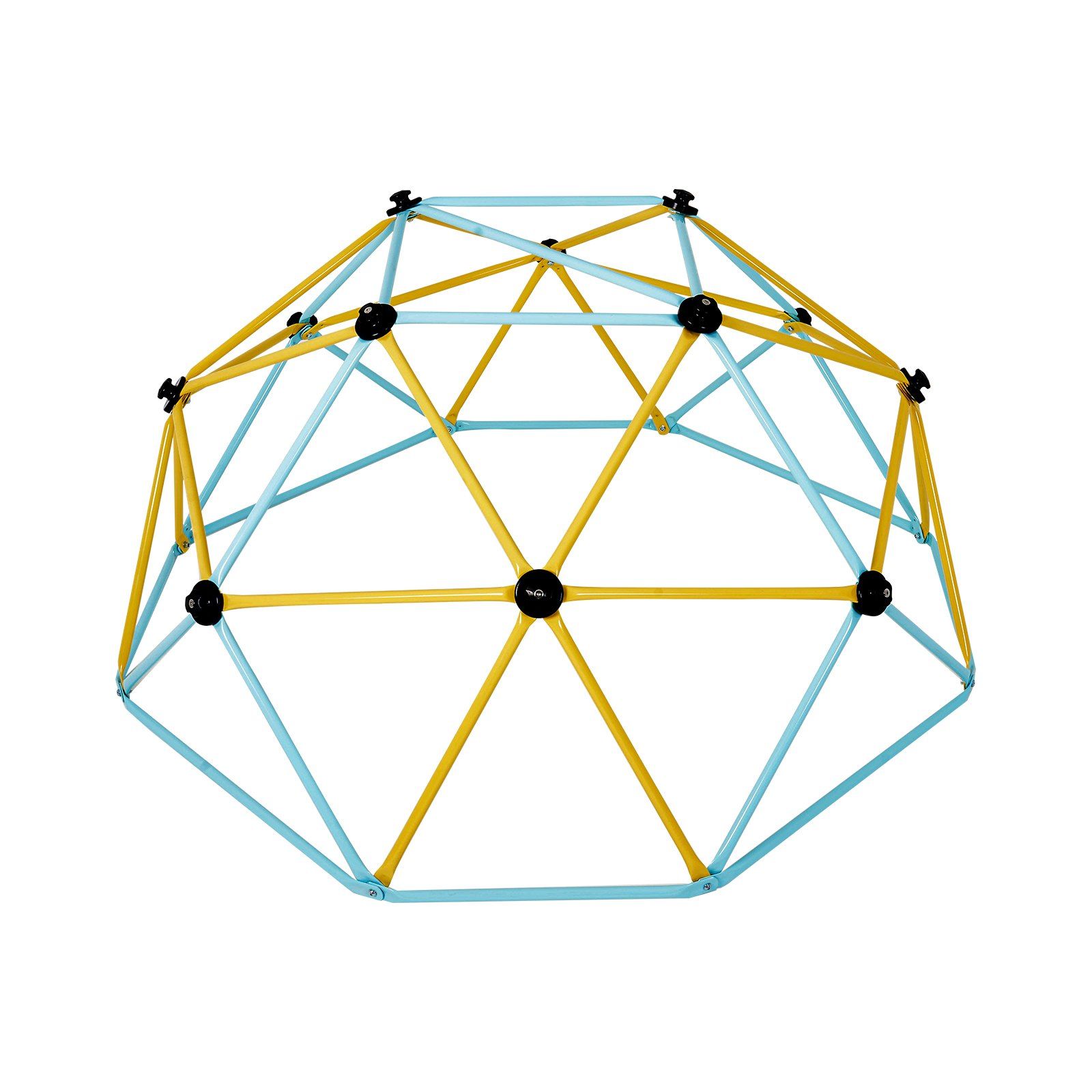 Kletterkuppel (1,8 M Durchmesser), Geometrisches Spielzentrum Für Kinder Von 3–9 Jahren, Klettergerüst Bis 272 Kg Belastbar, Einfache Montage, Mit Griffen, Für Drinnen Und Draußen Geeignet