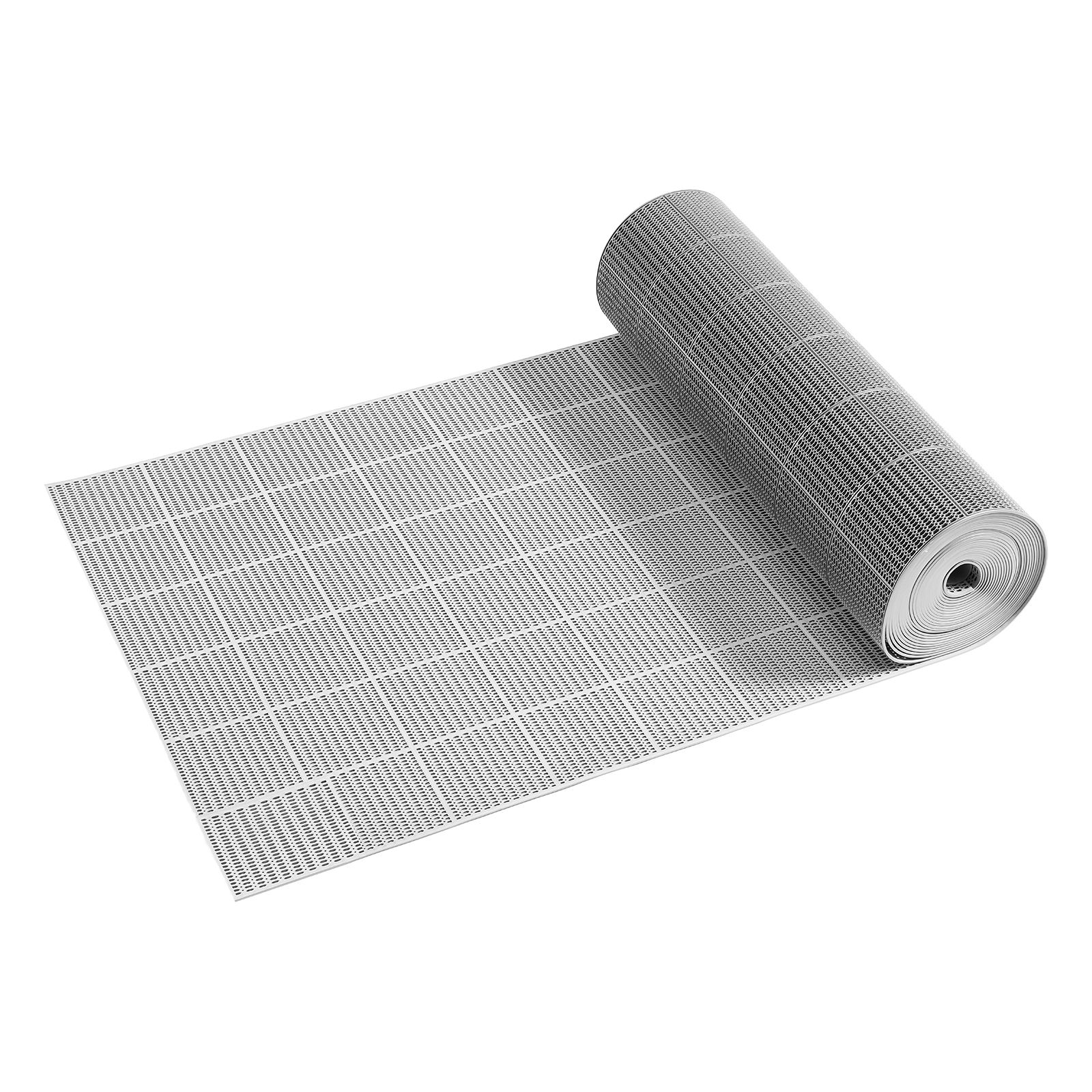 90 X 150 Cm Große Drainagematte, Rutschfestes Pvc Für Nassbereiche, Wasserablaufgitter, Für Den Innen- Und Außenbereich, Grau