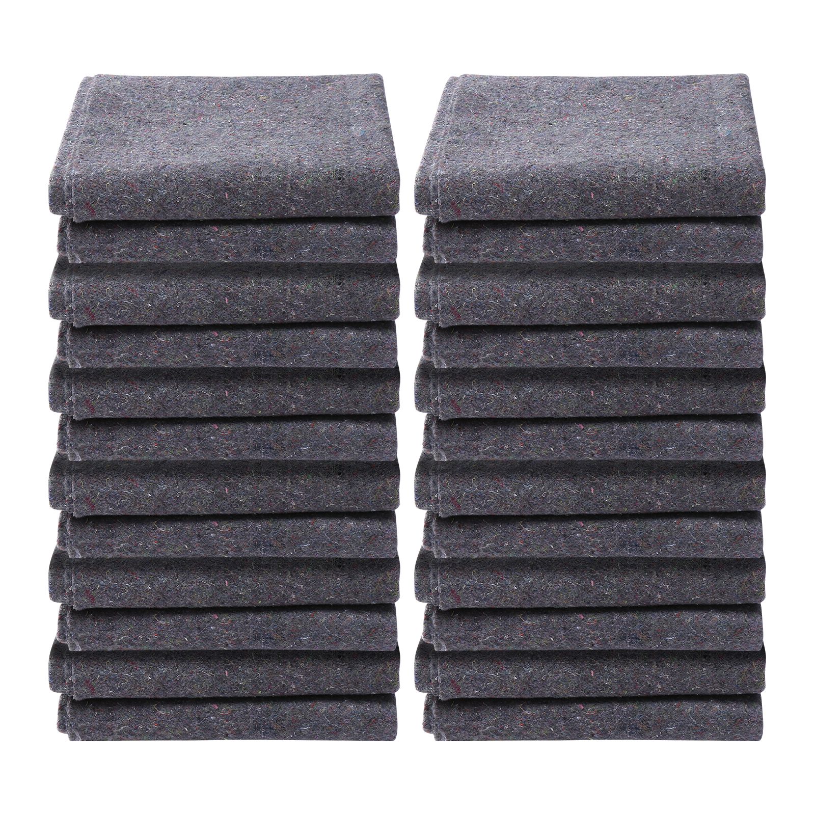 Professionelle Umzugsdecke, 182,9 X 137,2 Cm, 9,5 Kg/packung Mit 12 Stück, Aus Recycelter Baumwolle, Robuster Schutz Für Möbel, Böden Und Haushaltsgeräte.
