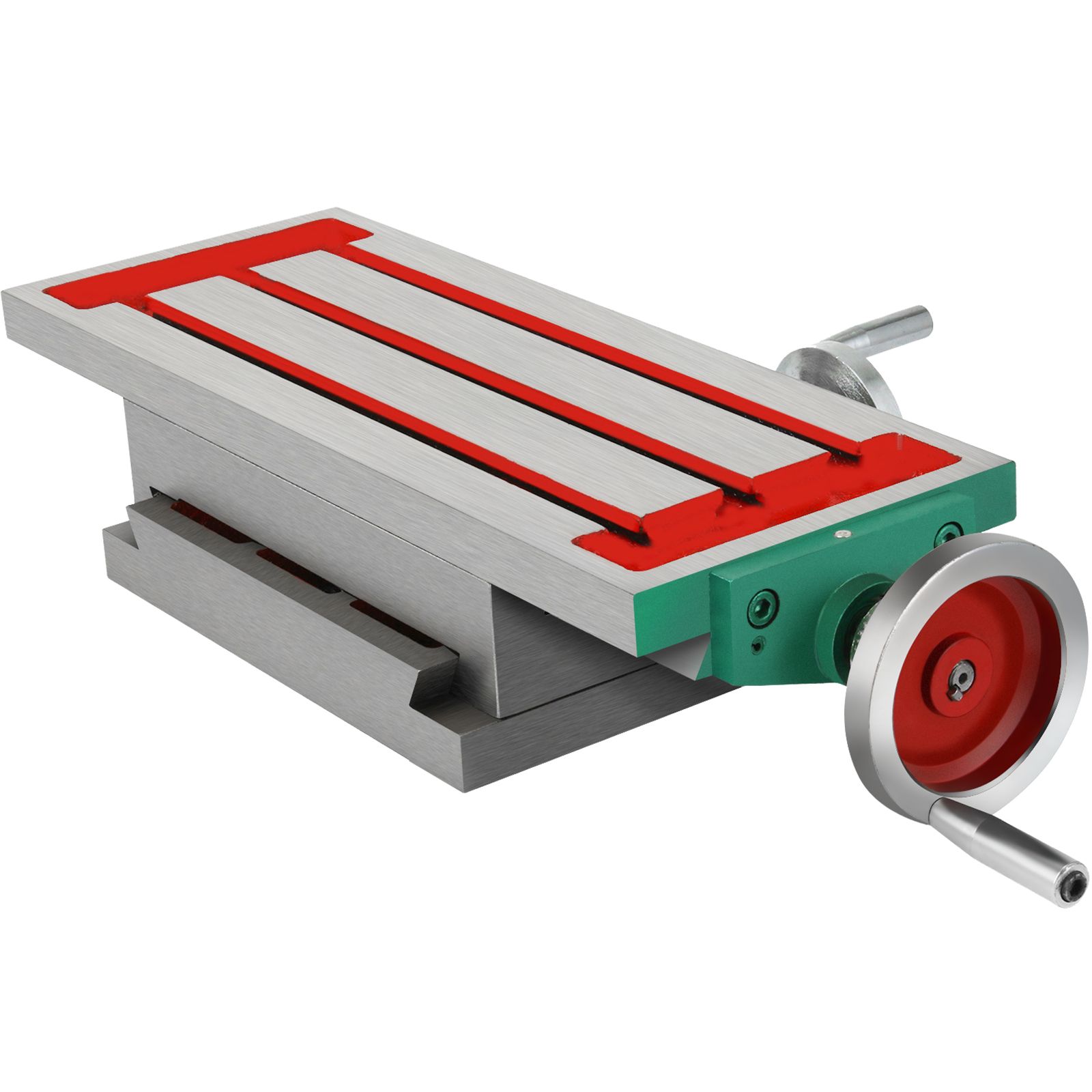 Frästisch 450 X 170 Mm, 30 Kg, Verbundschlitten 2 Achsen, 4 Richtungen, Für Säulenbohrmaschinen Und Fräsmaschinen.