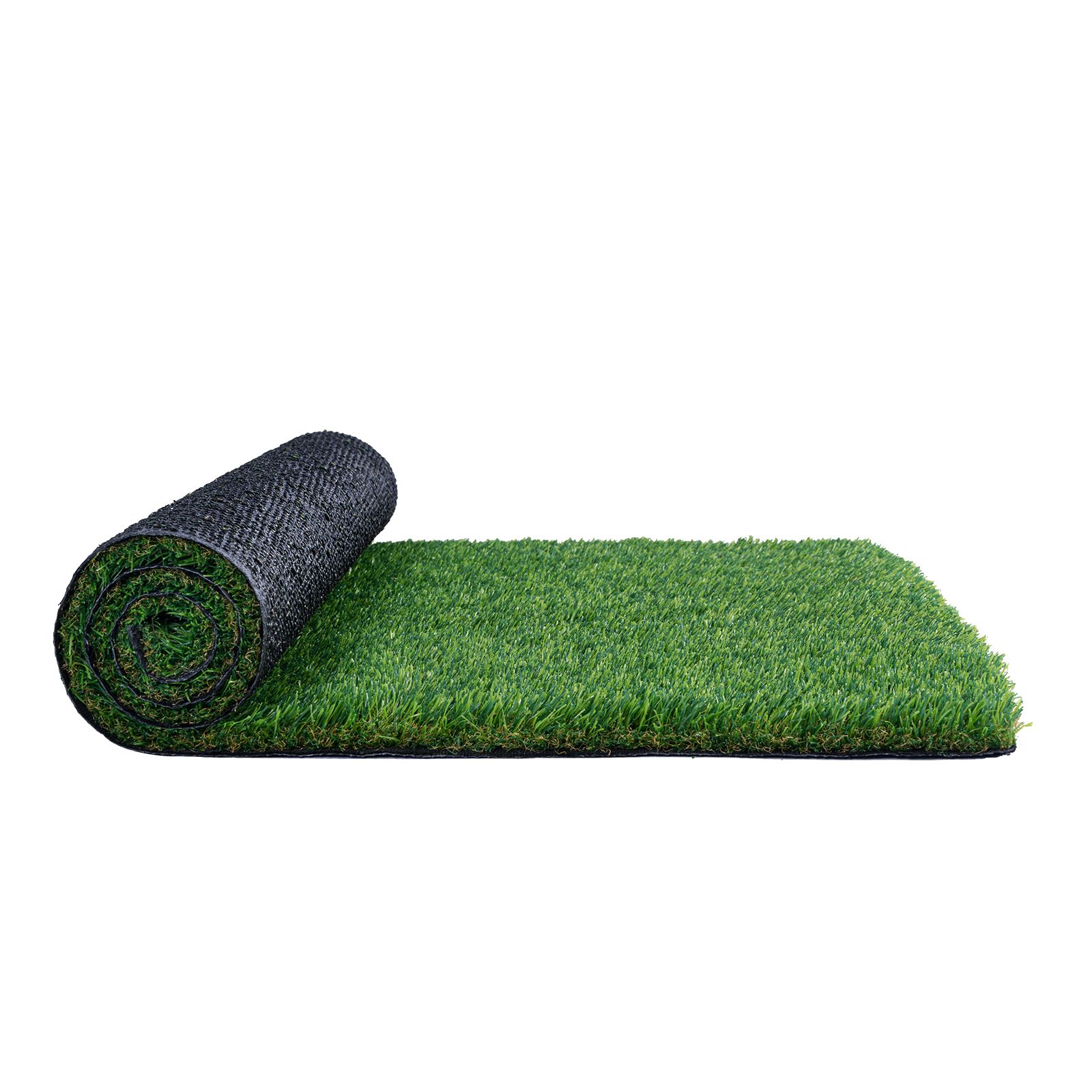 Kunstrasenmatte 0,9 X 1,5 M, Grün, 35 Mm, Mit Drainagelöchern, Leicht Zu Reinigen, Für Eingangsbereich, Terrasse, Innen- Oder Außenbereich, Vielseitig Einsetzbar