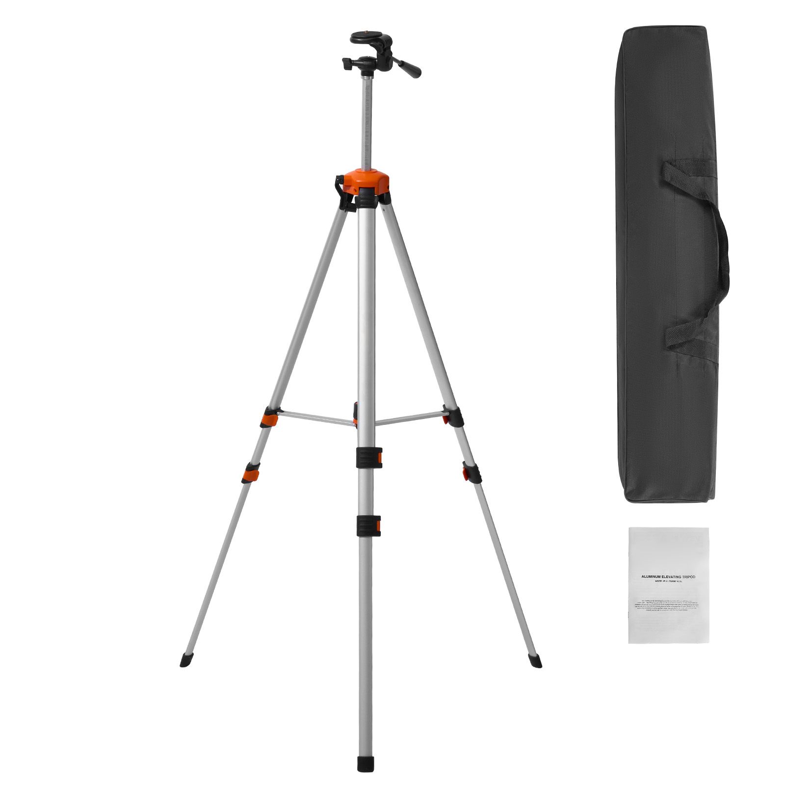 Stativ Mit Laser-nivelliergerät, 20-mm-gewindeanschluss, Höhenverstellbar Von 27,36 Bis 68,11 Cm Mit Integrierter Wasserwaage, Leicht Und Stabil Für Präzise Messungen