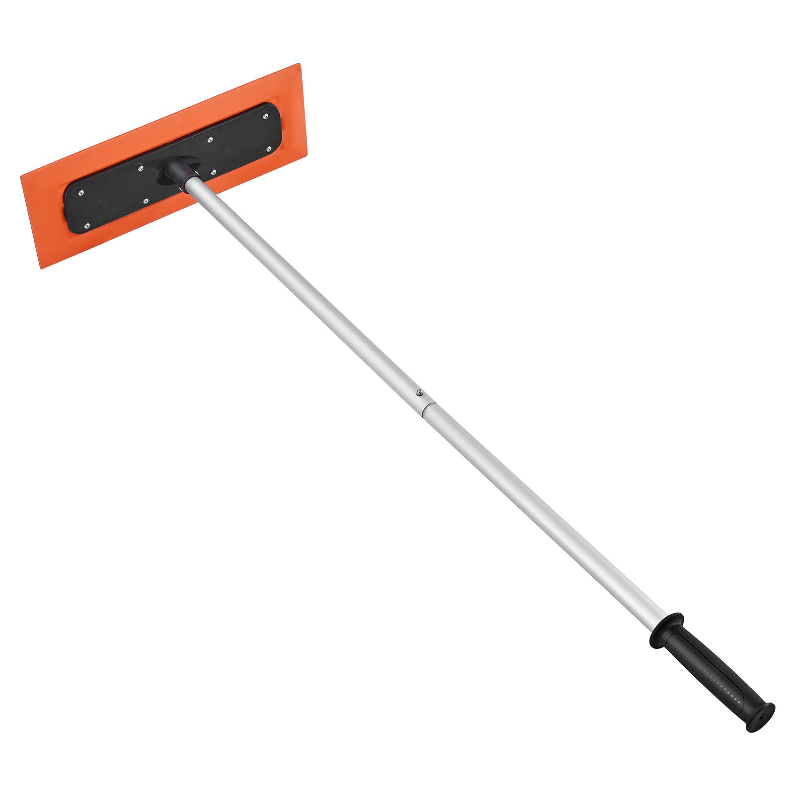 1,2 M Langer Dachschneeschaber, 45 Cm Lange Kratzfeste Schaumstoffklinge, Rutschfester Griff, Leichtes Werkzeug Für Fahrzeug Und Garage, Schneeräumung Und Laubsammlung.