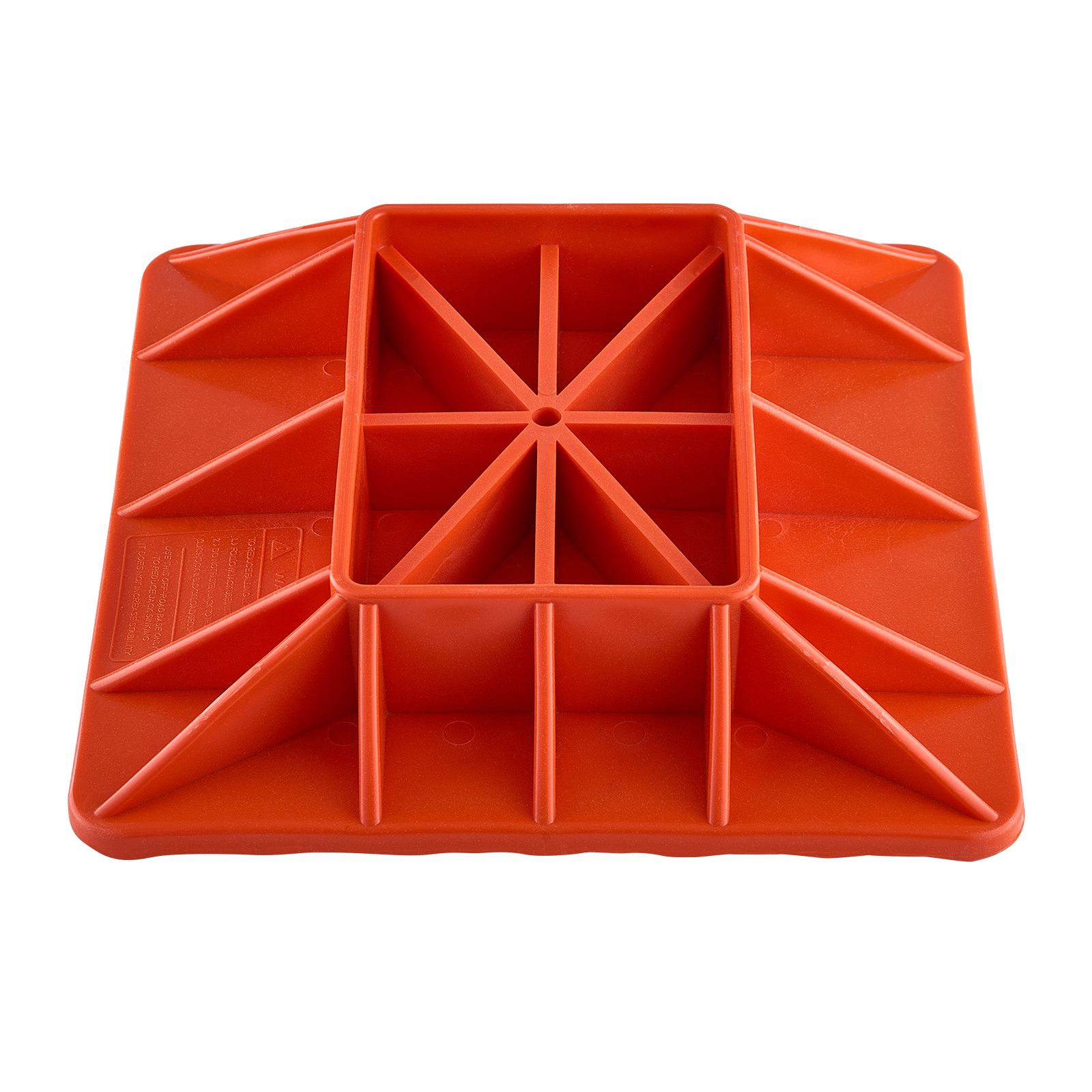 Basis- Und Griffstütze Für Hochhubwagenheber, 295 X 295 Mm, Tragfähigkeit 7000 Lb, Für Wagenheber Mit 185 X 120 Mm Basis, Rot.