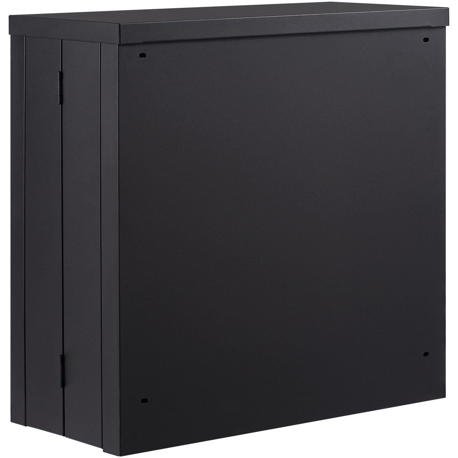 Wandmontierter Klappschrank, 660 Mm Werkzeugkiste Aus Metall, Tragfähigkeit 108,8 Kg, Verstellbarer Einlegeboden, Magnettür, Schwarz.