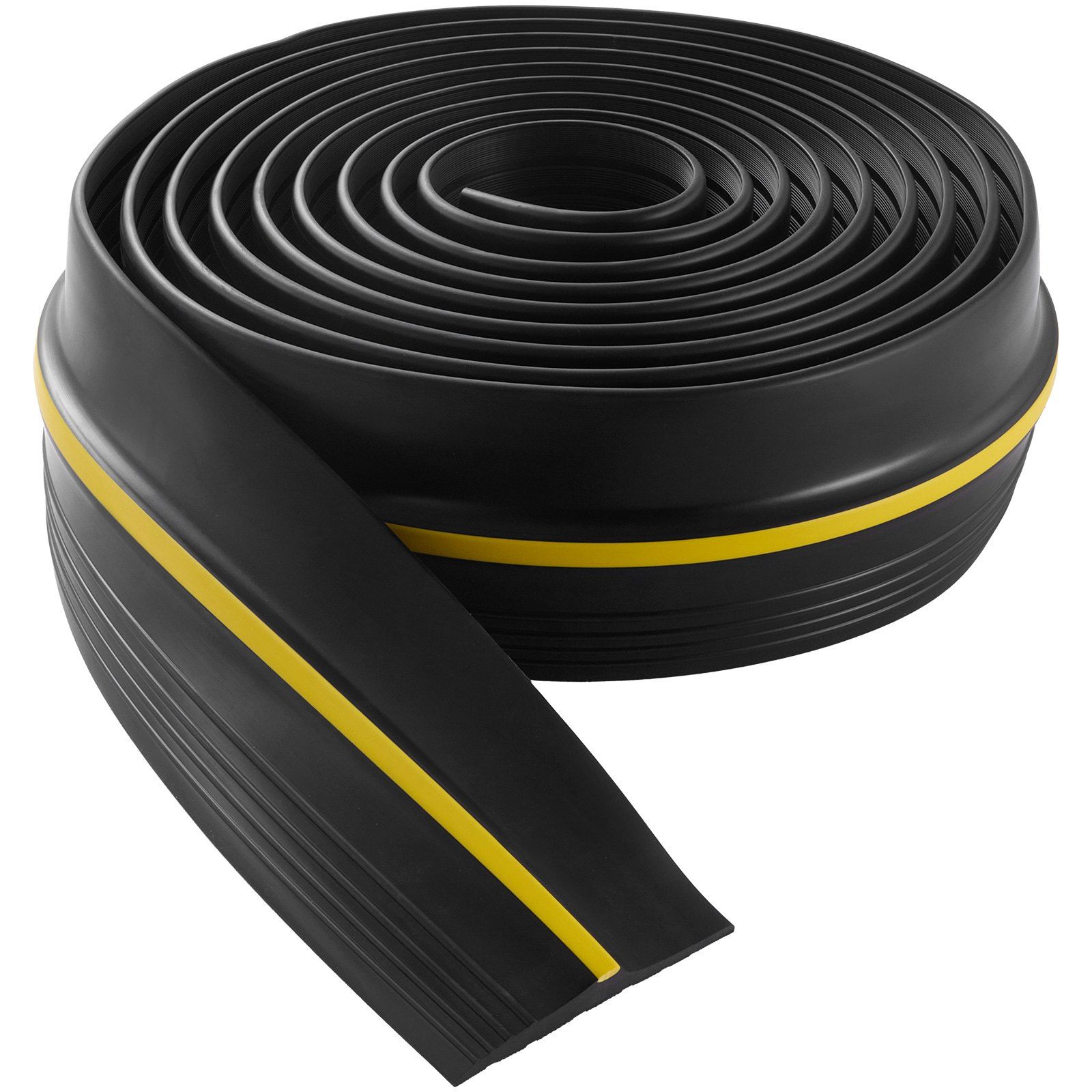 Dichtungsleiste Für Garagentorschwellen, 5 M, Universell, Selbstklebend, Dickes Pvc, Einfach Austauschbar, Schwarz.