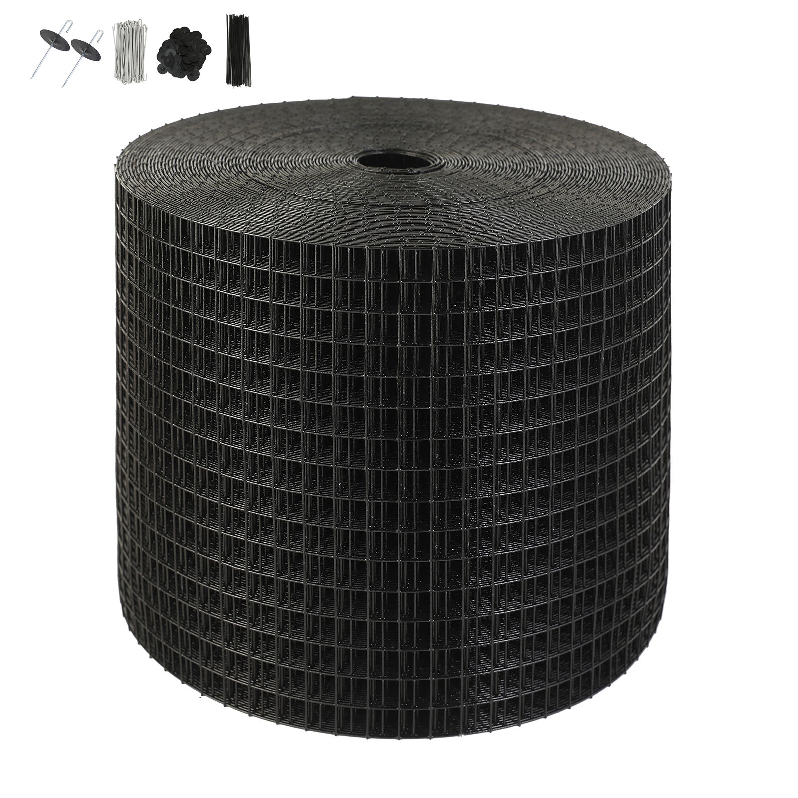 Nagetierschutz Für Solarpaneele 15,24 X 3048 Cm, Set Mit 60 Aluminiumbefestigungen, Korrosionsbeständiges Pvc-drahtgeflecht, 12,7 Mm.