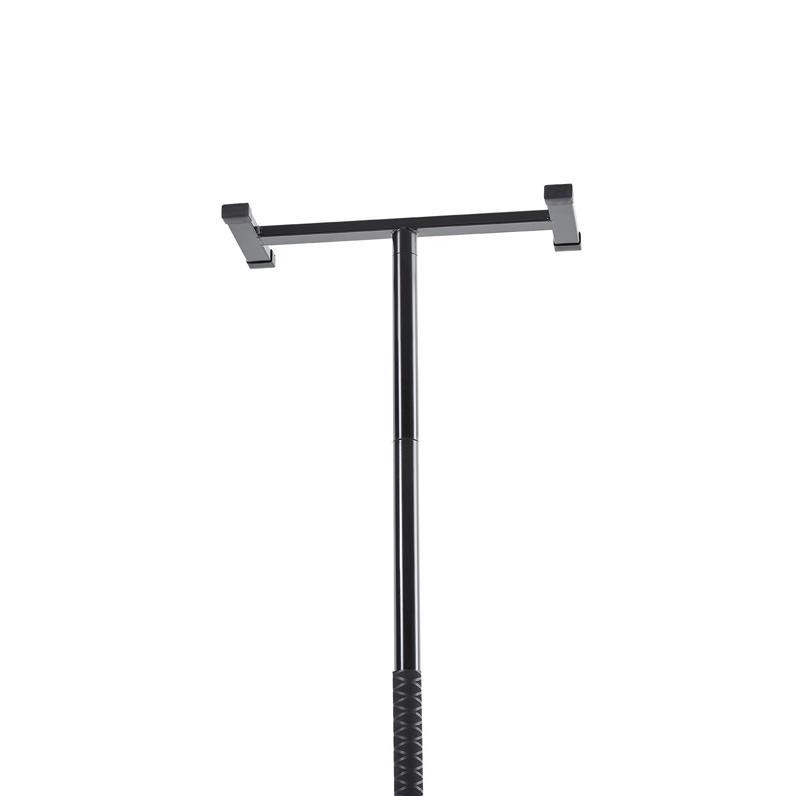 Haltegriff Vom Boden Bis Zur Decke, Rutschfester, Gebogener Griff, Tragfähigkeit 300 Lb, Sicherheit Für Senioren, Für Deckenhöhen Von 2,1-3 M, Schwarz.