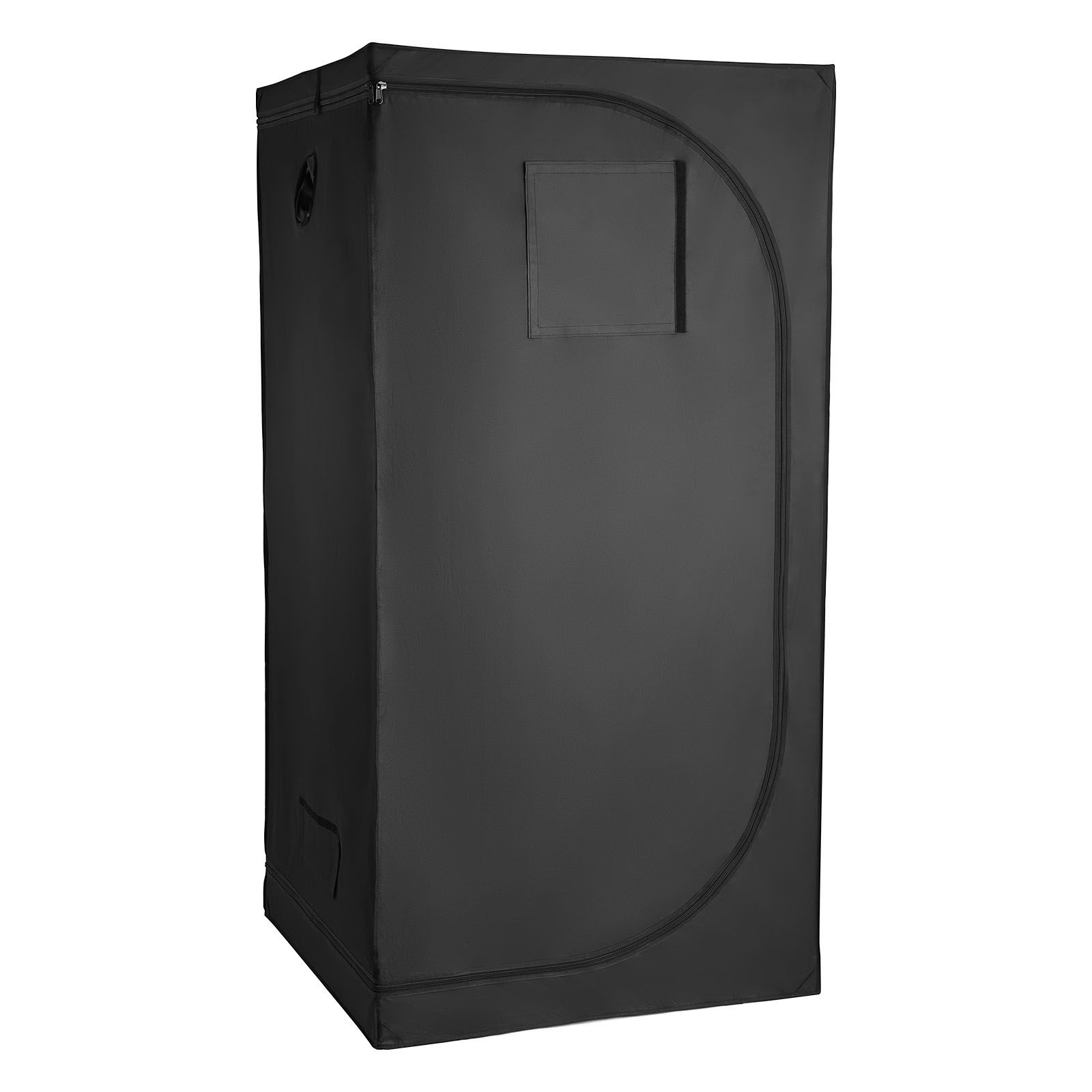 Indoor-growzelt 100x100x200cm Mit Vollspektrum-led-beleuchtung Und Belüftungssystem, 600d Reflektierende Mylarfolie, Für Pflanzen Und Gemüse.