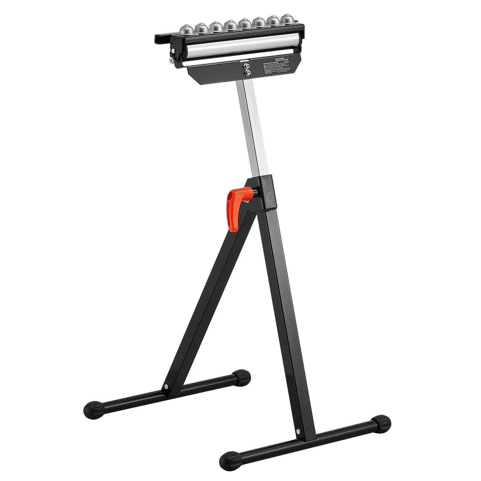 Rollenhalterung, Tragfähigkeit 136 Kg, Höhenverstellbar 68-108 Cm, Polierter Schwenkkopf 29,2 Cm, Faltbar Und Robust.
