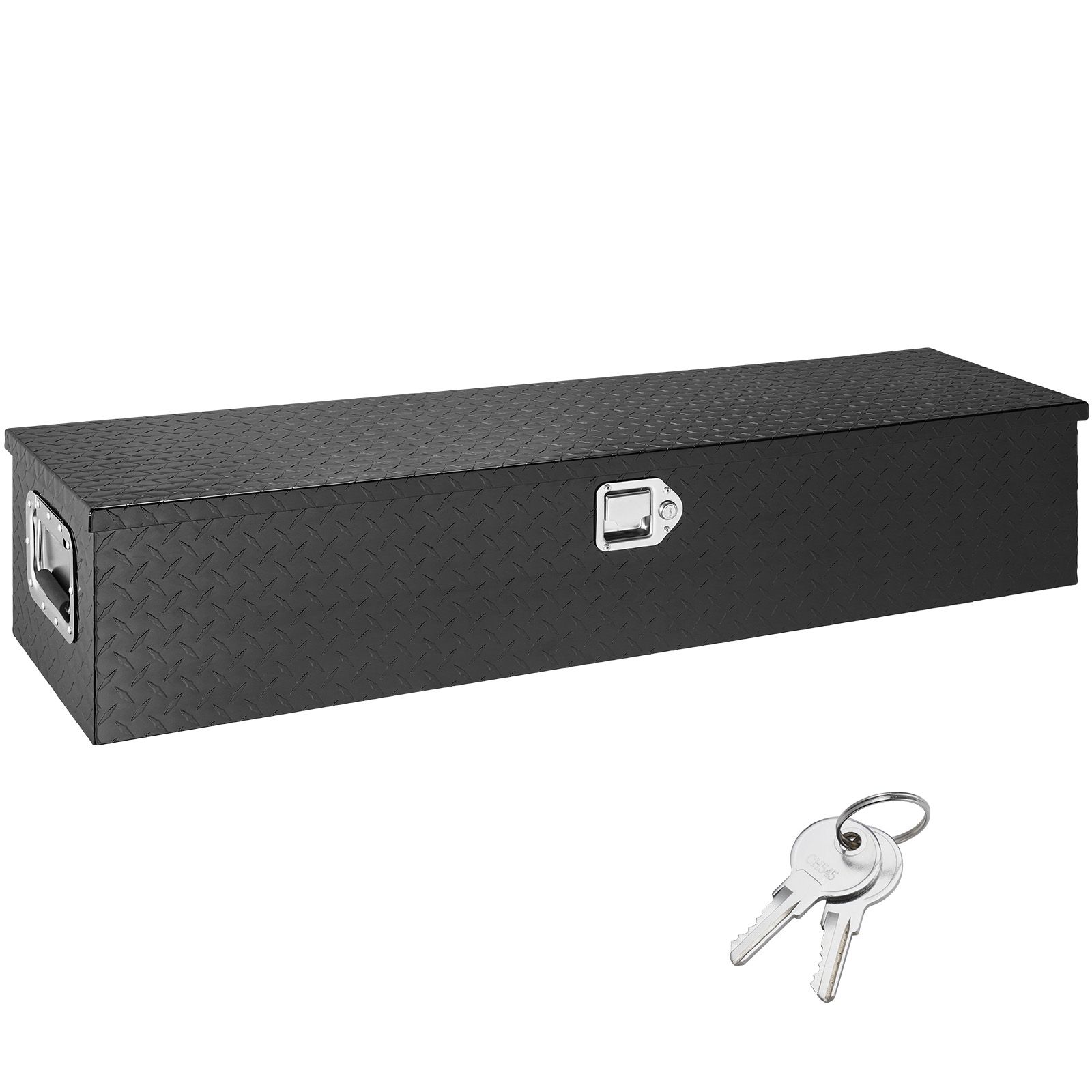 Robuster Werkzeugkasten Aus Aluminium, 121,9 X 38,1 X 38,1 Cm, Für Die Ladefläche Eines Pick-ups