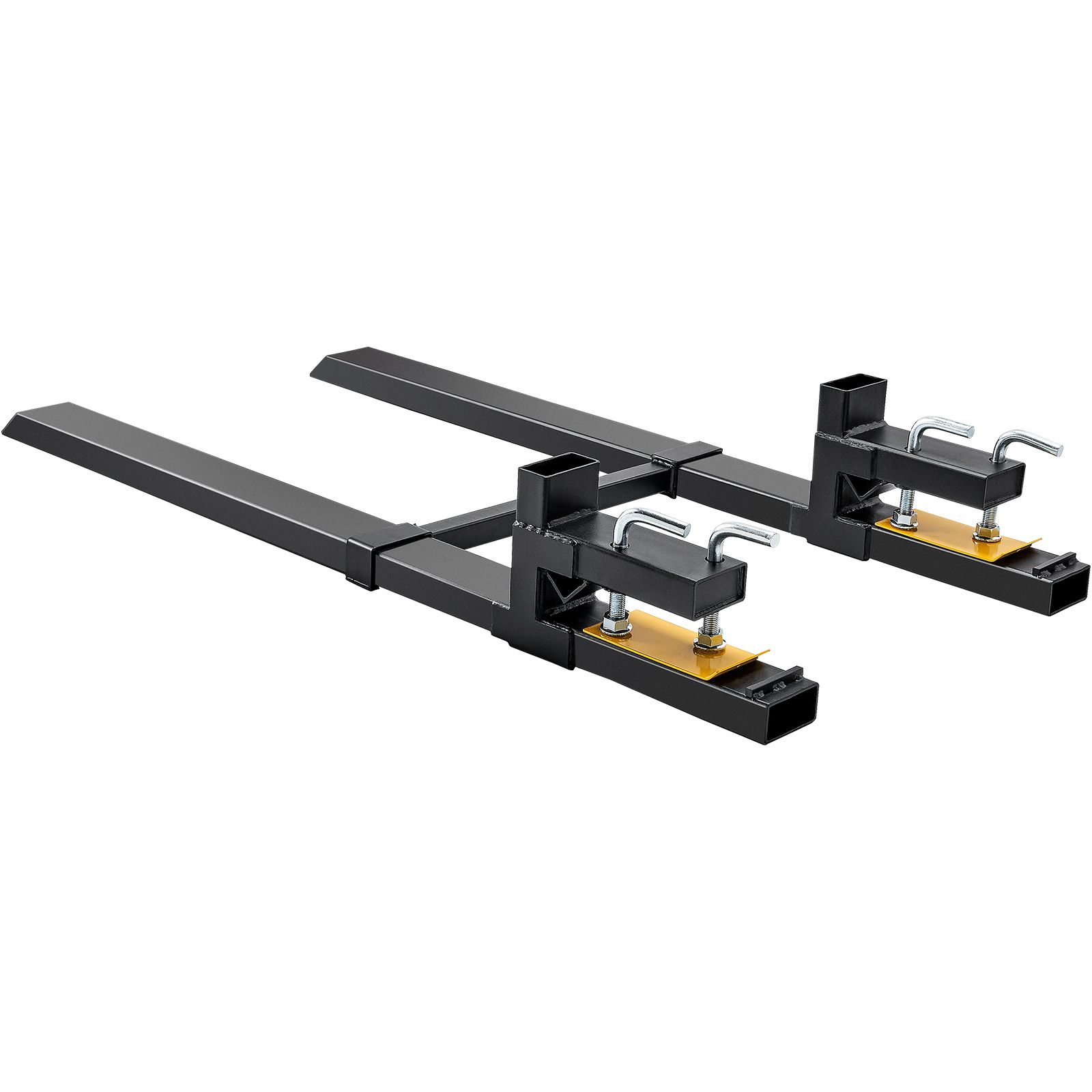 Hochleistungs-palettengabeln, Tragfähigkeit 907 Kg, Länge 109 Cm, Klemmvorrichtung Mit Verstellbarer Stabilisierungsstange, Geeignet Für Traktor, Lader Und Minibagger.