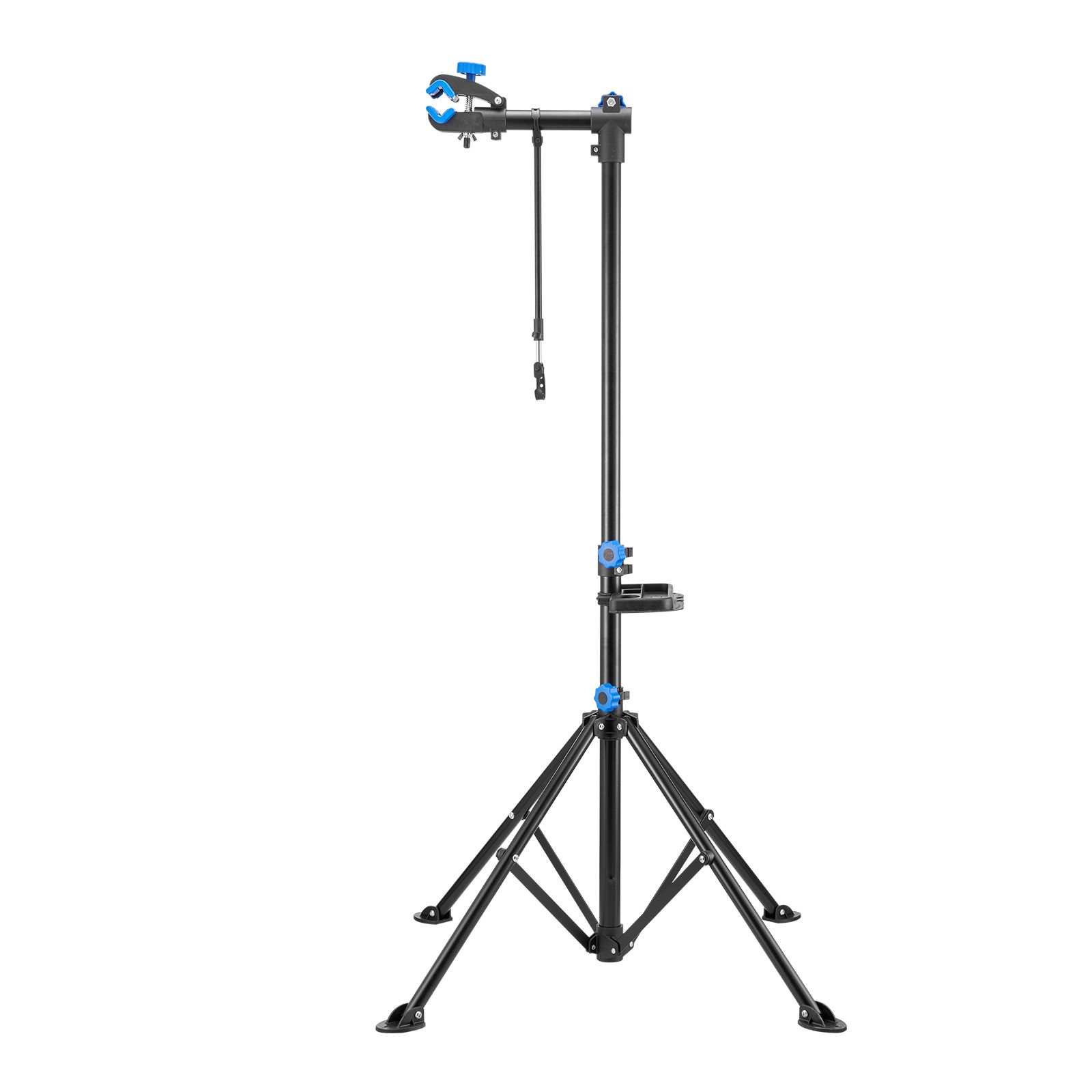Fahrradreparaturständer, 30 Kg, Höhenverstellbar 83-144 Cm, Magnetische Ablage, Zusammenklappbar Für Mountainbikes Und Rennräder