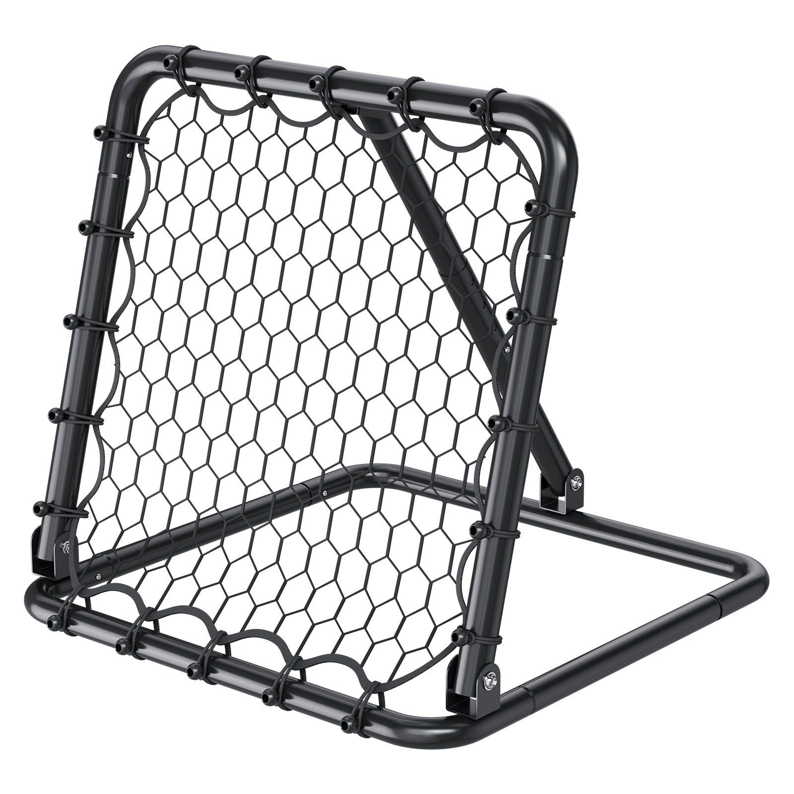 34"x34" Fußball-rebound-netz, Tragbares Trainingsgerät, Verstellbare Winkel, Einfach Aufzubauen Und Zu Verstauen, Für Kinder Und Erwachsene.