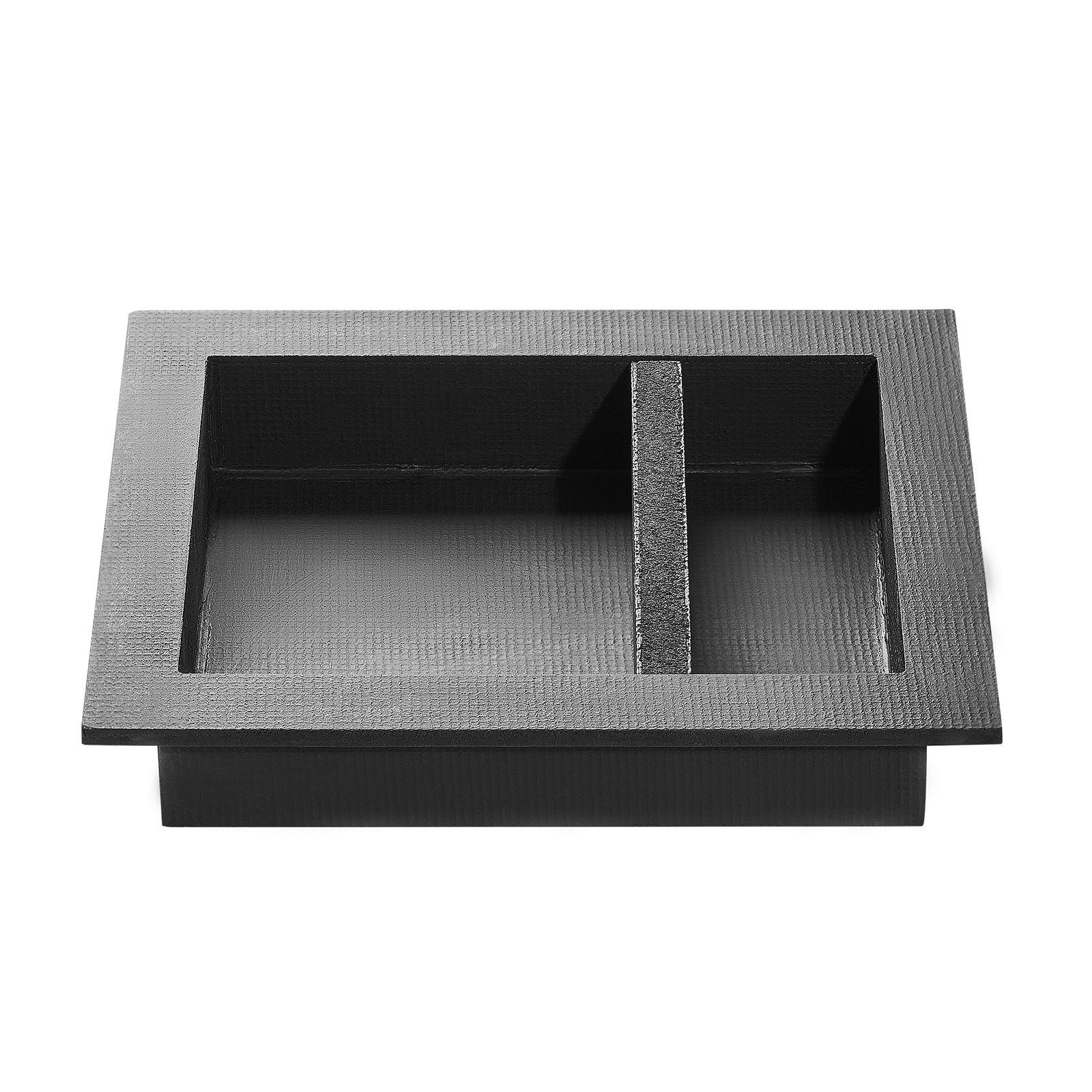 Eingelassene Duschablage, 40,6 X 50,8 X 10,2 Cm, Mit Herausnehmbarem Regal, Quadratischen Ecken, Wasserdicht, Schwarz.