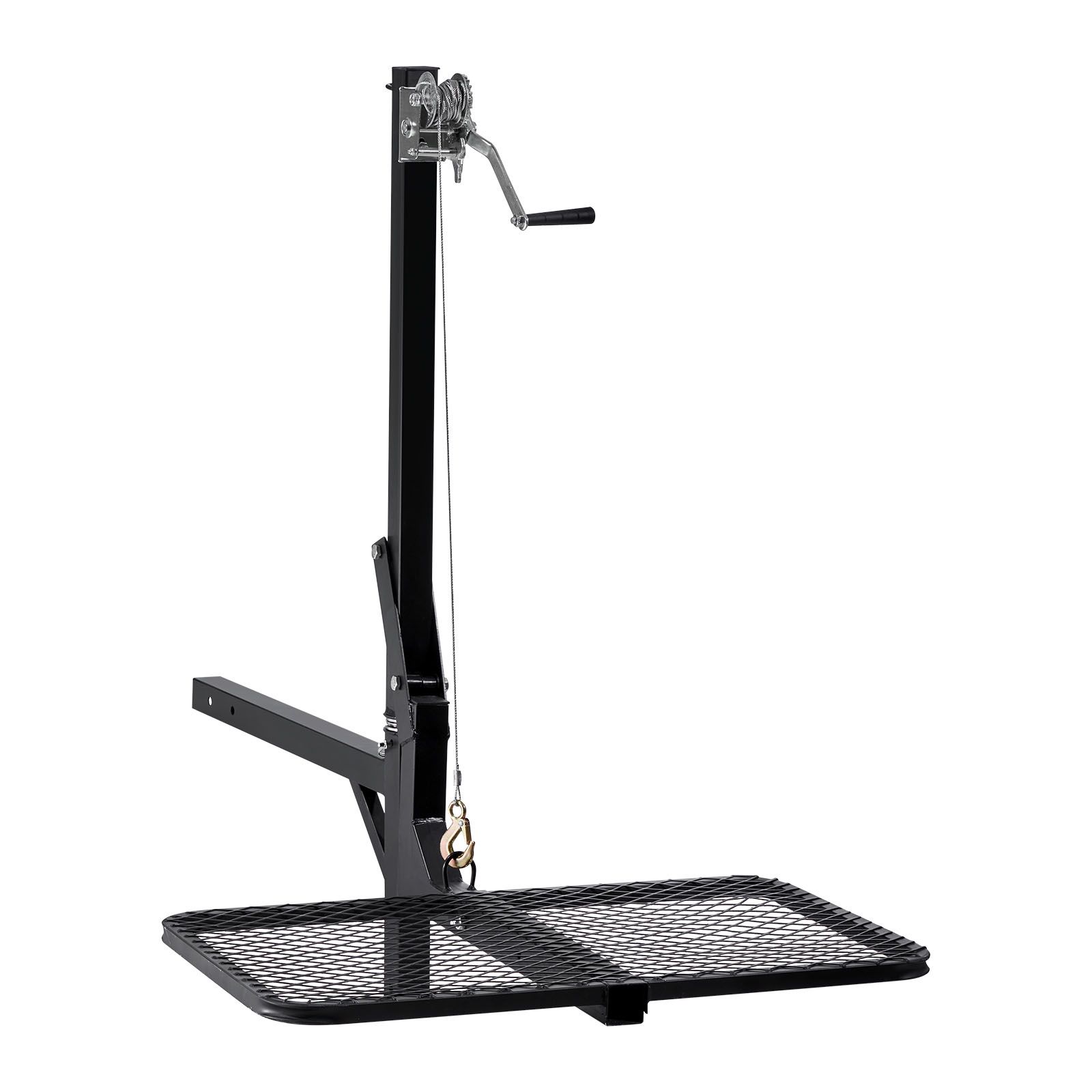 Wildhebewinde, 300 Lbs, 2-zoll-anhängerkupplung, 360° Drehbar Und Klappbar.