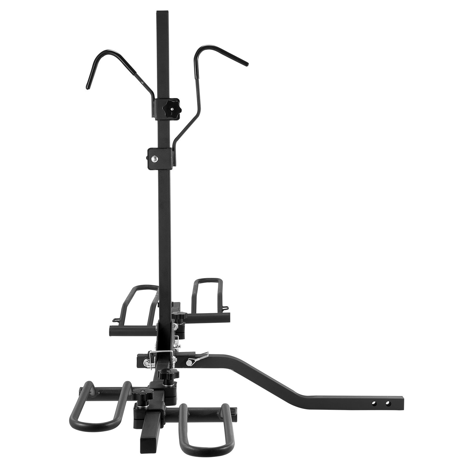 Anhängerkupplungs-fahrradträger, 2 Fahrräder, 80 Lb Tragkraft, Kompatibel Mit 1,25/2 Zoll Reifen, Neigbar Und Klappbar, Reifen Bis Zu 2,4 Zoll, Für Pkw, Suv, Lkw, Wohnmobil