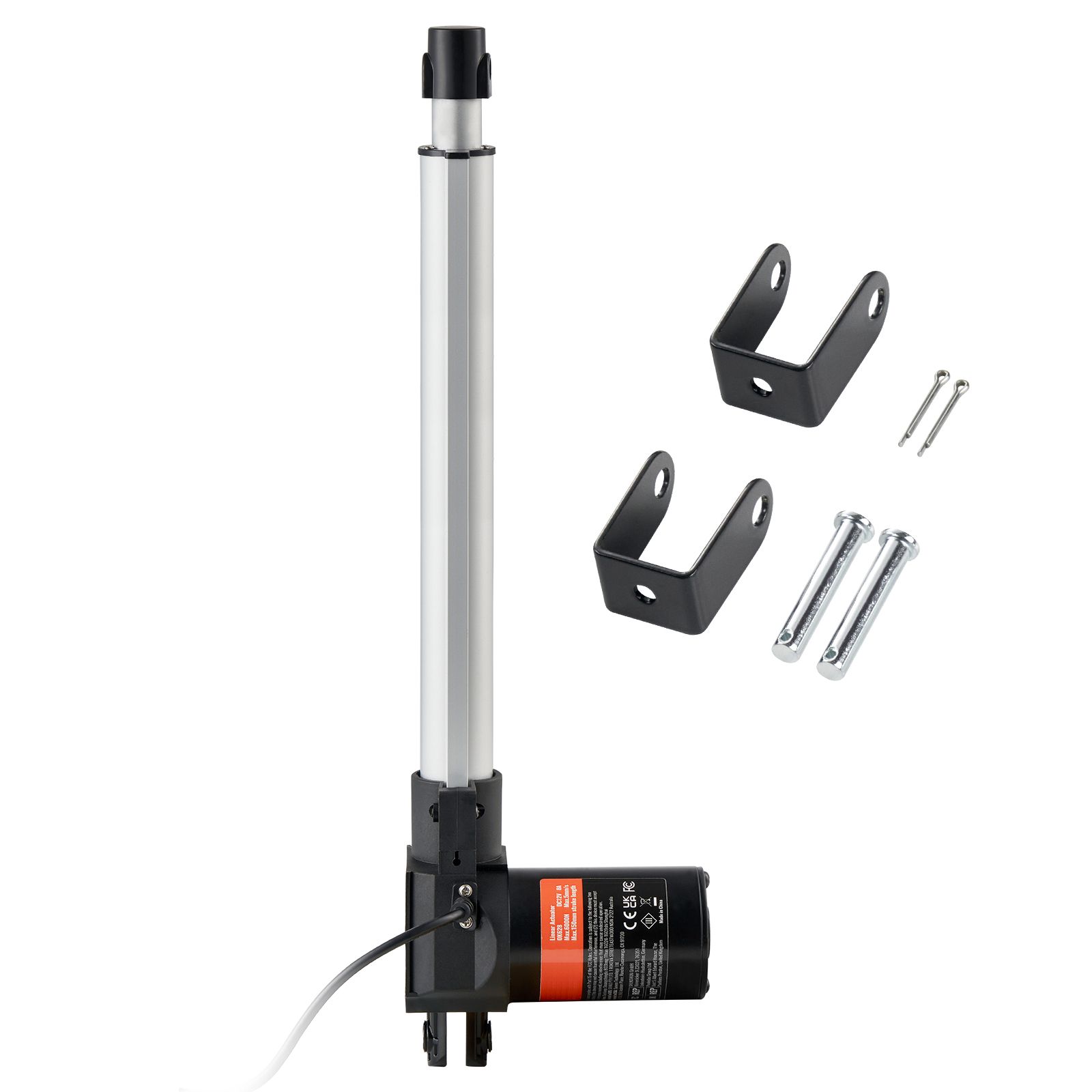 12 V 300 Mm 6000 N 5 Mm/s Ip44 Robuster Elektrischer Stellantrieb