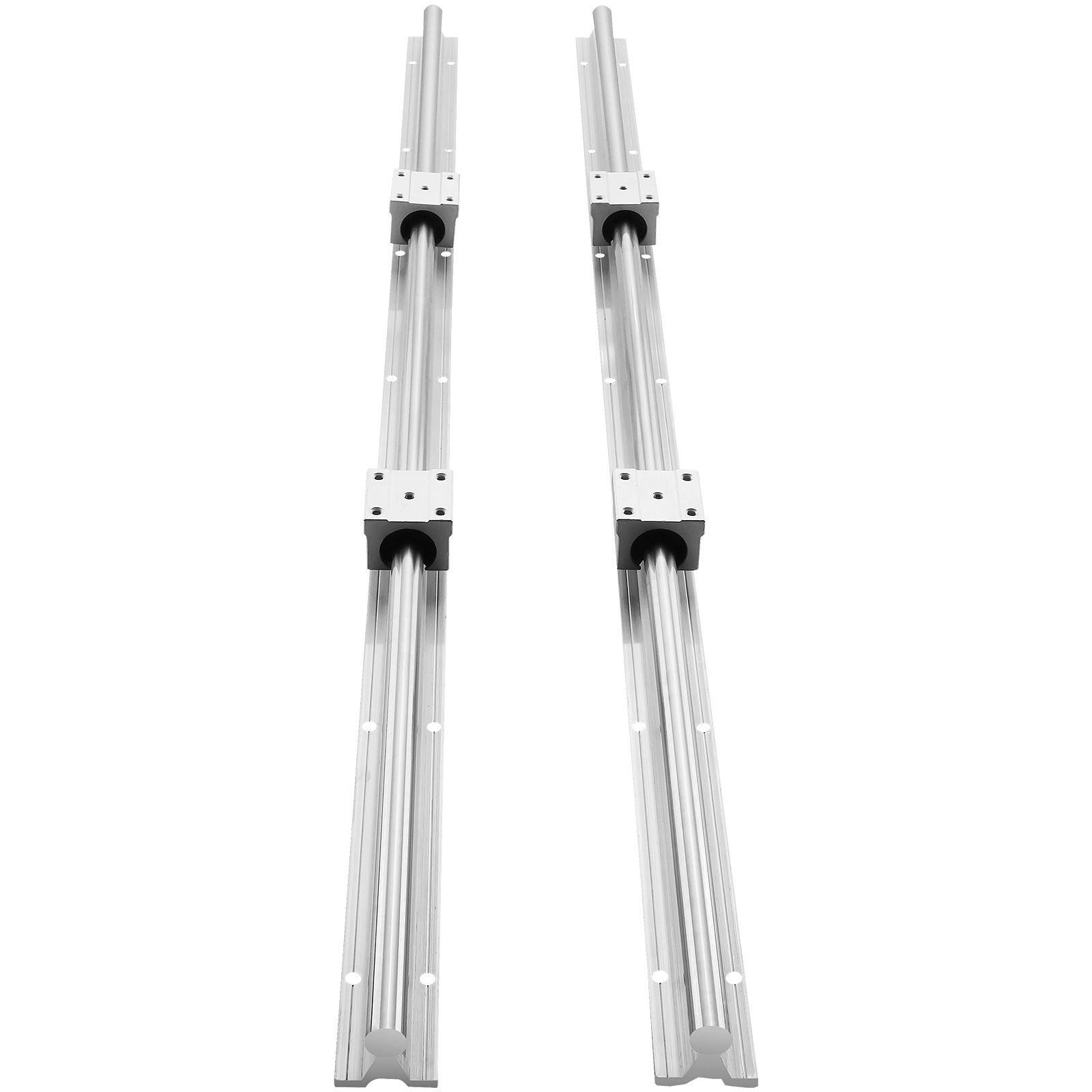 Sbr20 1200 Mm Linearführung, Set Bestehend Aus 2 Schienen Und 4 Sbr20uu Gleitblöcken, Für Automatisierte Maschinen Und Cnc-diy-projekte