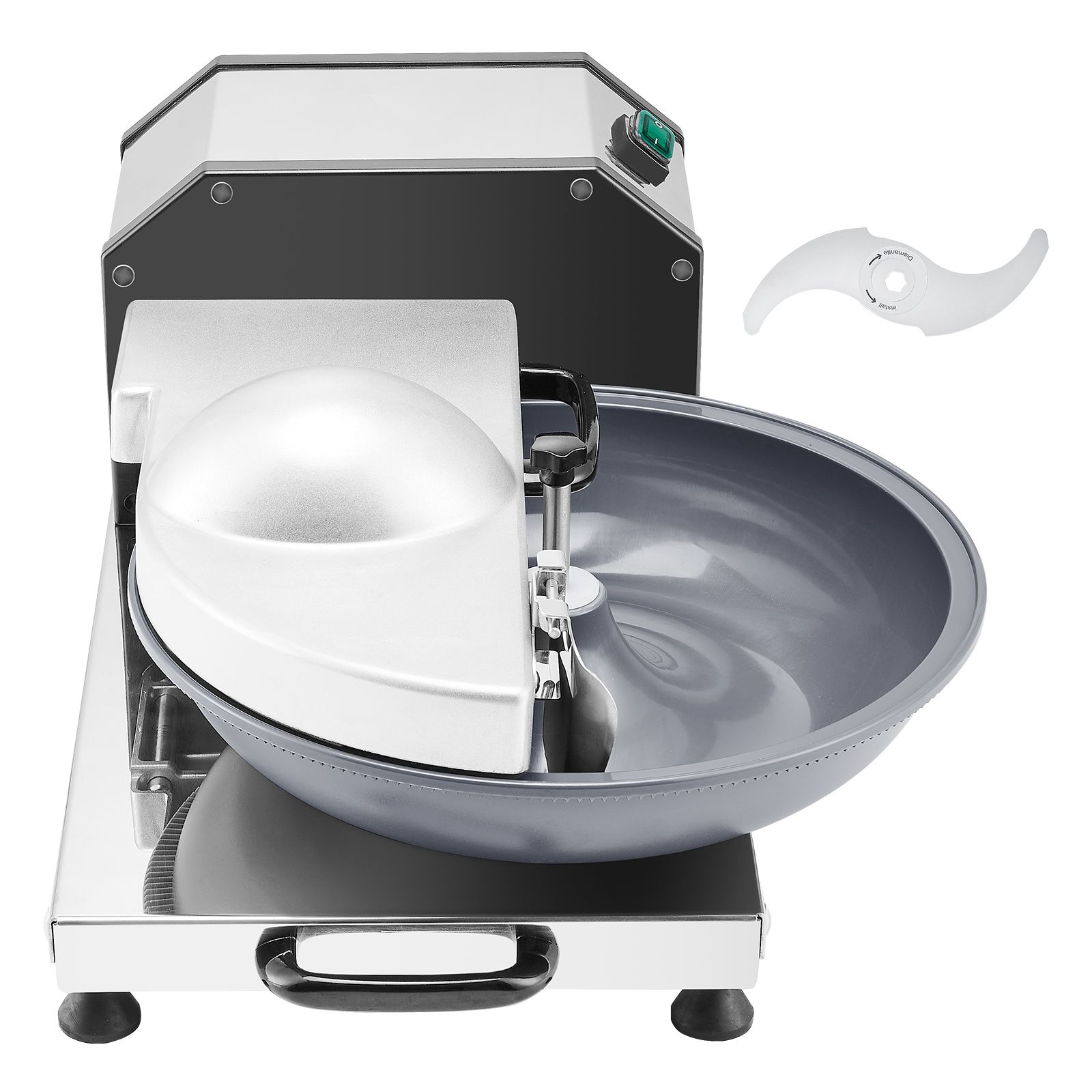 Küchenmaschine/zerkleinerer, 3000 U/min, Gebogene Edelstahlklingen, Multifunktional Für Gemüse, Obst, Getreide Und Nüsse.