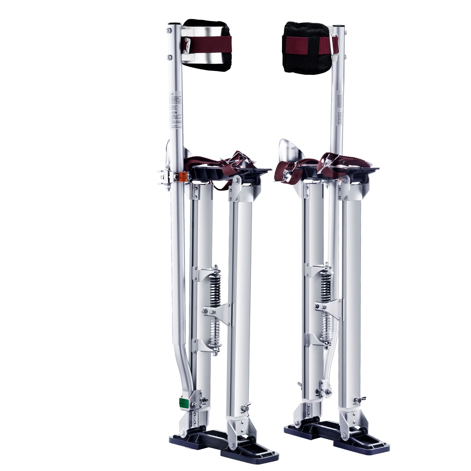 Aluminium-gipserstege, Verstellbar Von 61 Bis 102 Cm, Mit Knieschonern, Rutschfest Und Langlebig Für Placoplâtre-arbeiten, Streichen, Umsetzen Und Verbinden.