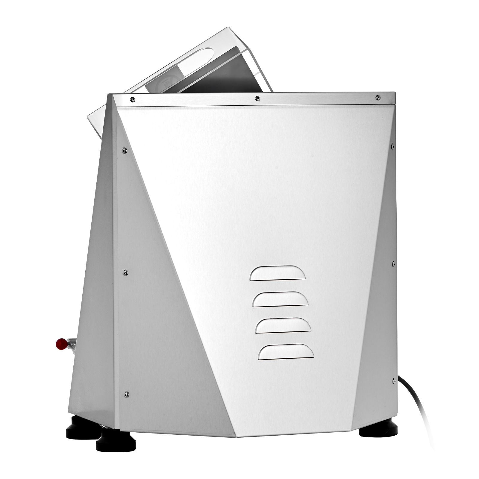 Automatische Pizzamaschine 370w, Teigpresse Aus Edelstahl, Einstellbare Dicke, 260 Stück/stunde, Für Den Gewerblichen Einsatz.
