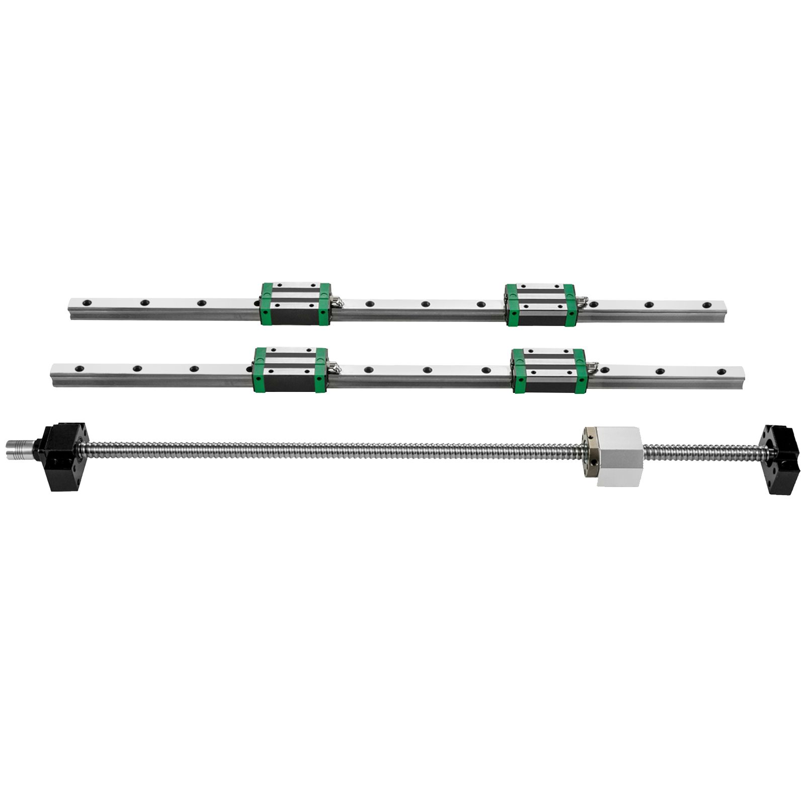 Hgr20 1000-mm-schiene (2 Stück) + Rm1605 1000-mm-kugelgewindetrieb (1 Stück) Bf12/bk12-kit Für Cnc
