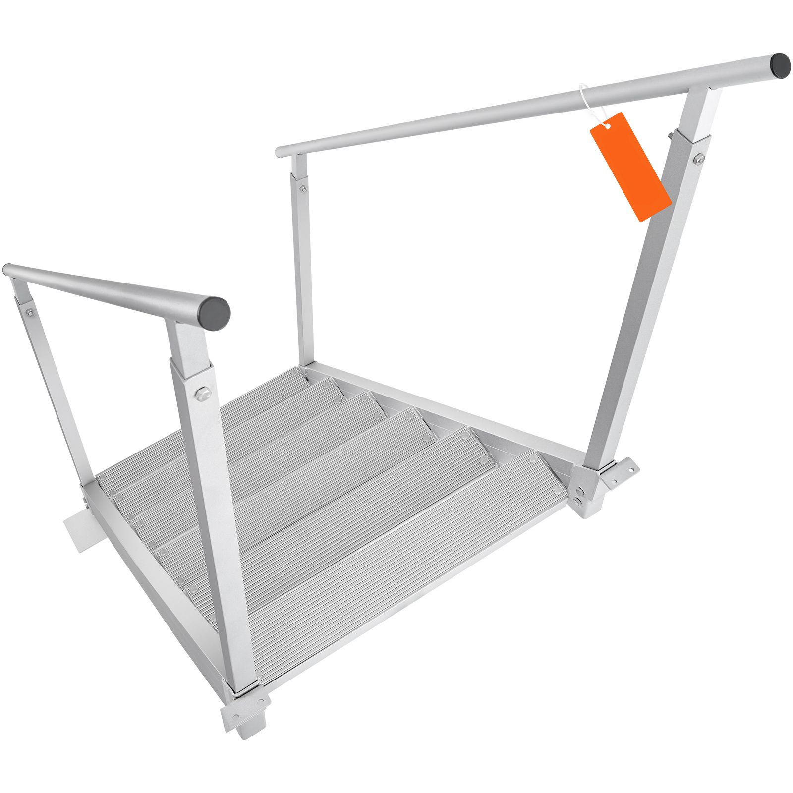 Aluminium-dockleiter, Höhenverstellbar 109,2-129,5 Cm, 6 Stufen.
