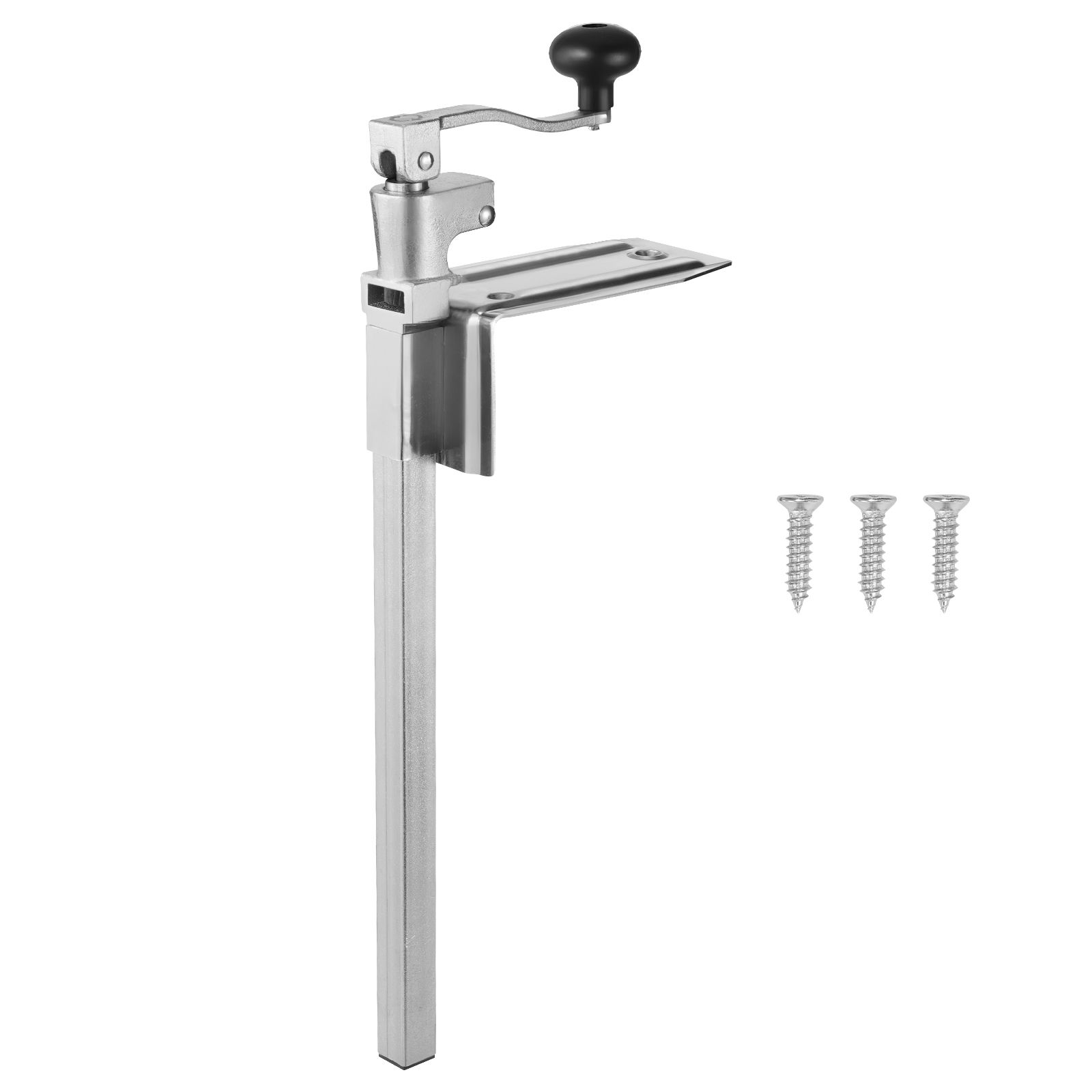 Professioneller Tischdosenöffner, Robust Und Manuell, Für Dosen Bis Zu 300 Mm Höhe, Höhenverstellbar, Schraubbefestigung, Ideal Für Restaurants, Hotels Und Lebensmittelgeschäfte.