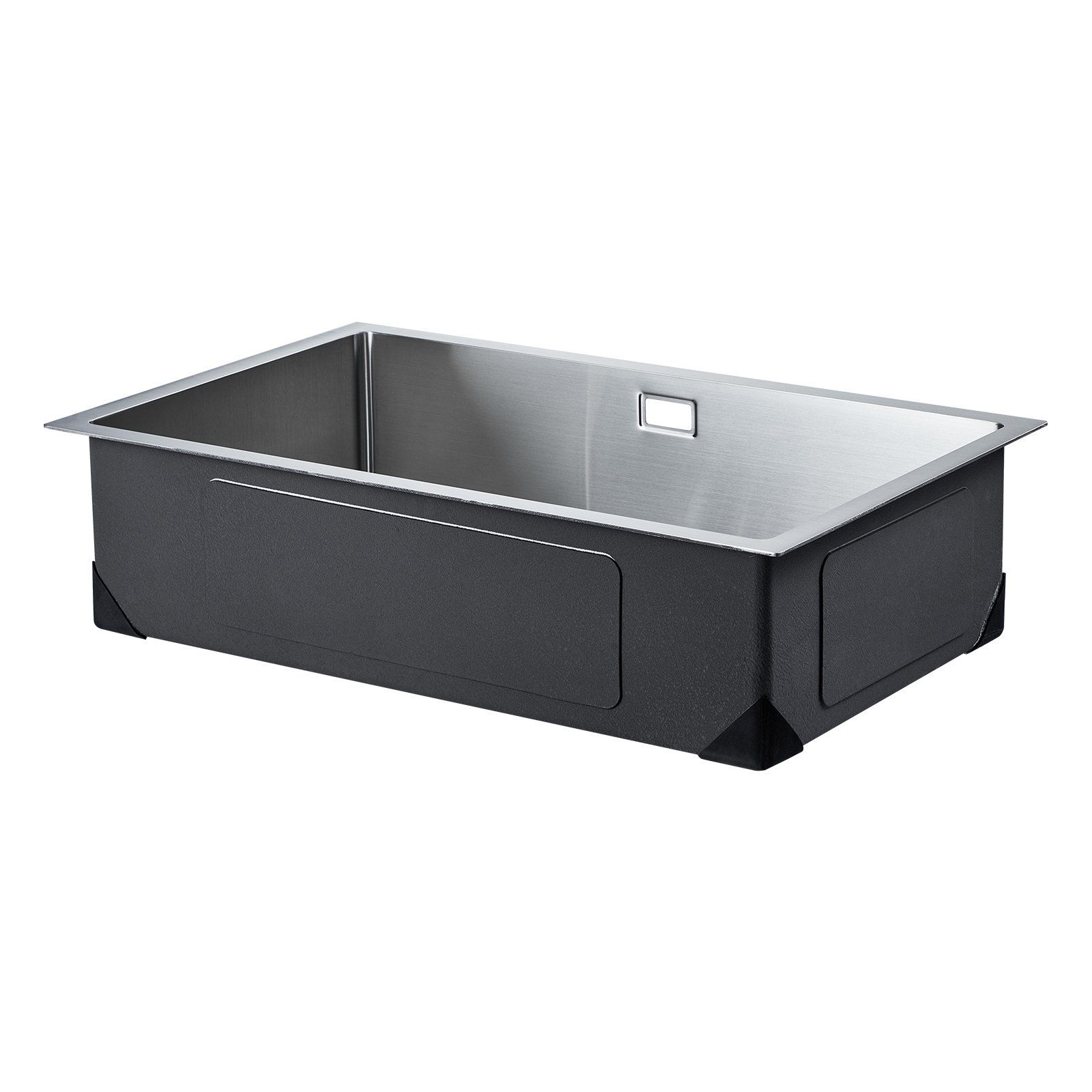 70 Cm Küchenspüle, Edelstahl 304, Einbauspüle, Einzelbecken, Mit Zubehör, Für Wohnmobil, Küche, Waschküche, Bar.