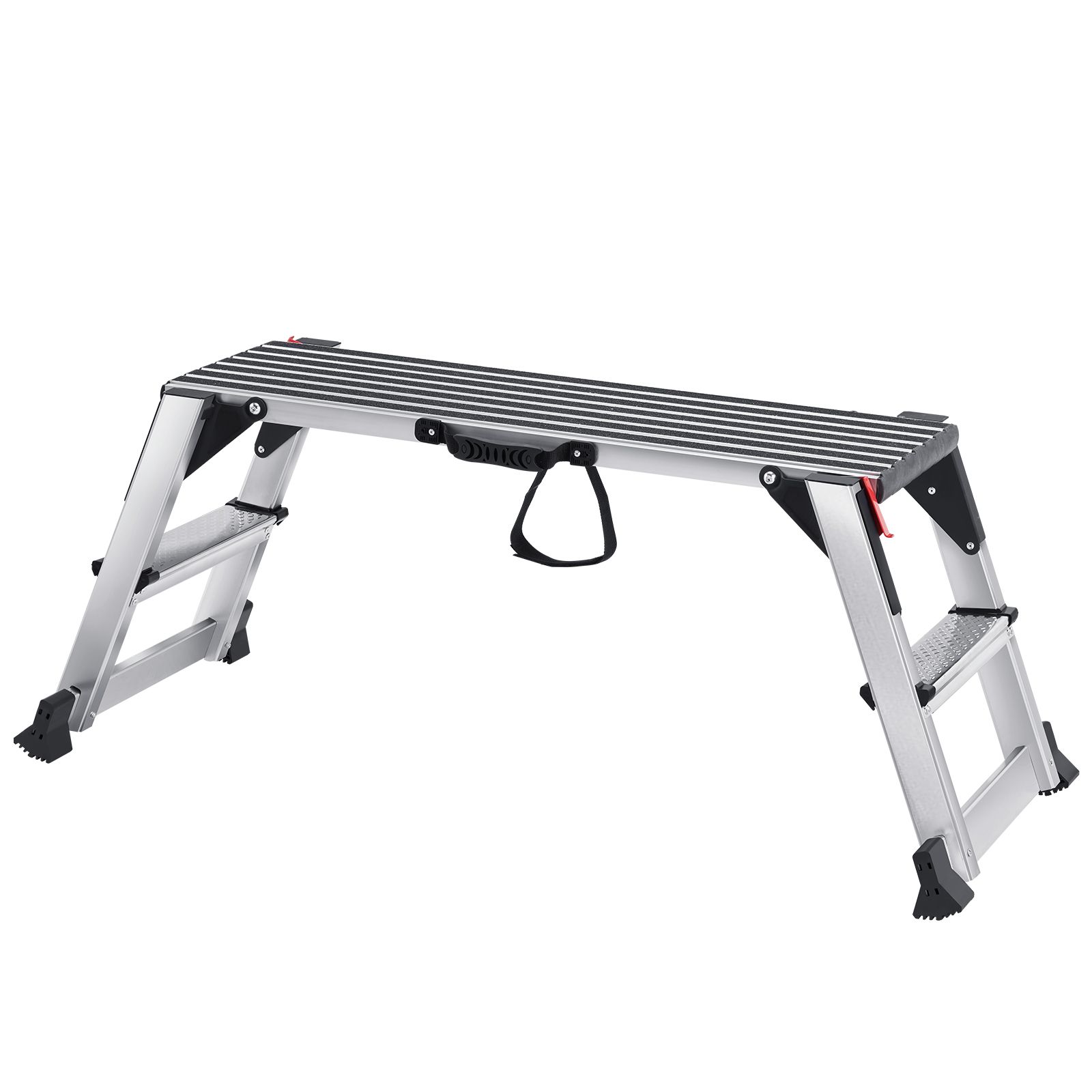 Klappbare Arbeitsplattform, Tragfähigkeit 299,4 Kg, Aluminium-trittleiter Für Placo, Robuste Werkbank Mit Rutschfesten Füßen, Ideal Zum Fahrzeugwaschen, Reinigen, Lackieren Und Dekorieren.