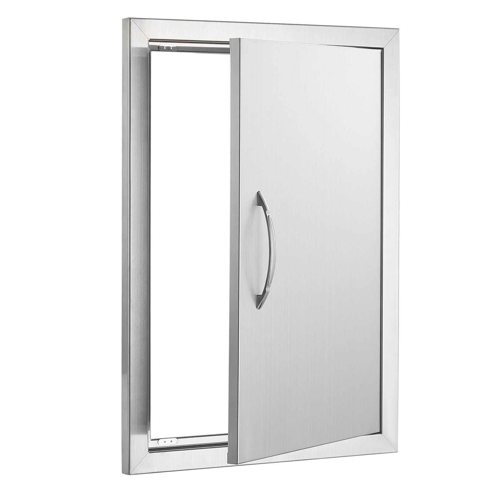 Zugangstür Für Grills, 432 X 610 Mm, Edelstahl, Flächenbündig, Mit Integriertem Griff, Für Grillinseln Und Außengrillstationen.