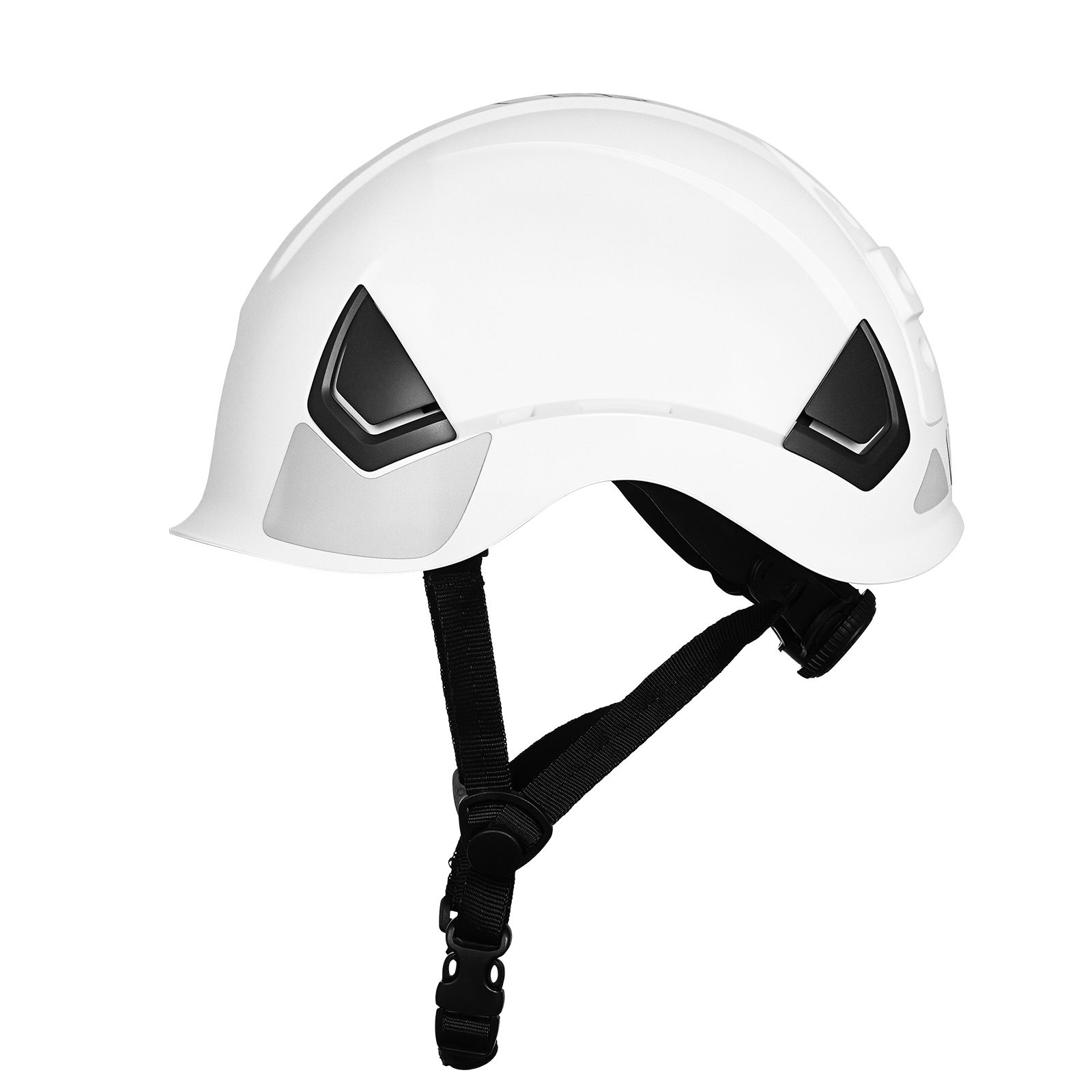 Abs-schutzhelm Nach Ansi/isea Z89.1, Mit 6-punkt-aufhängung Und Verstellrad, Einstellbarer Belüftung, Für Damen Und Herren, Ideal Für Baustellen Und Industrielle Arbeiten Im Freien Und In Geschlossene