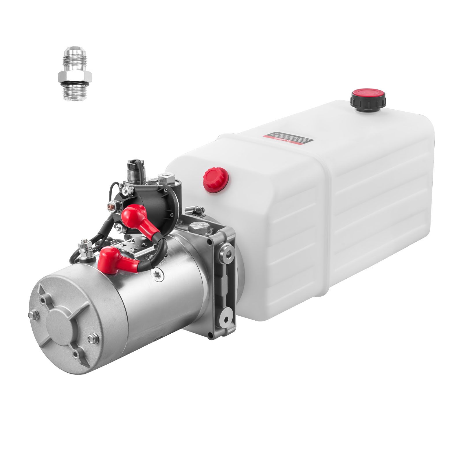 6-liter-hydraulikzylinder, Einphasenpumpe Für Muldenkipper, 22 Mpa, 3,4 L/min, 12 V Dc, Metallbehälter, Anhängerhebevorrichtung