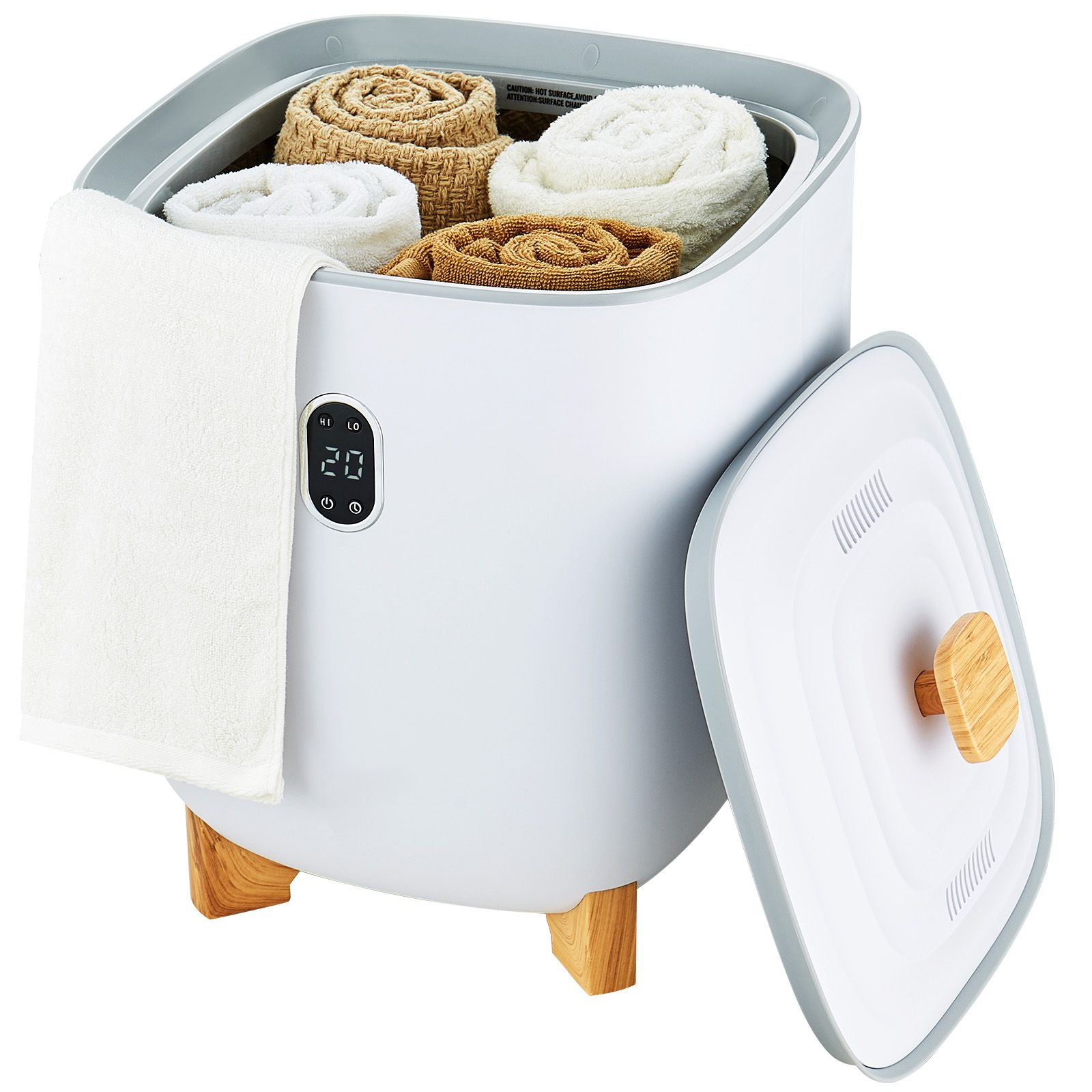 Handtuchwärmer Fürs Badezimmer, 25 L, Automatische Abschaltung, Für Spa, Bietet Platz Für Bis Zu 5 Xl-handtücher, Decken, Kleidung, Bademäntel, Pyjamas Und Mehr.